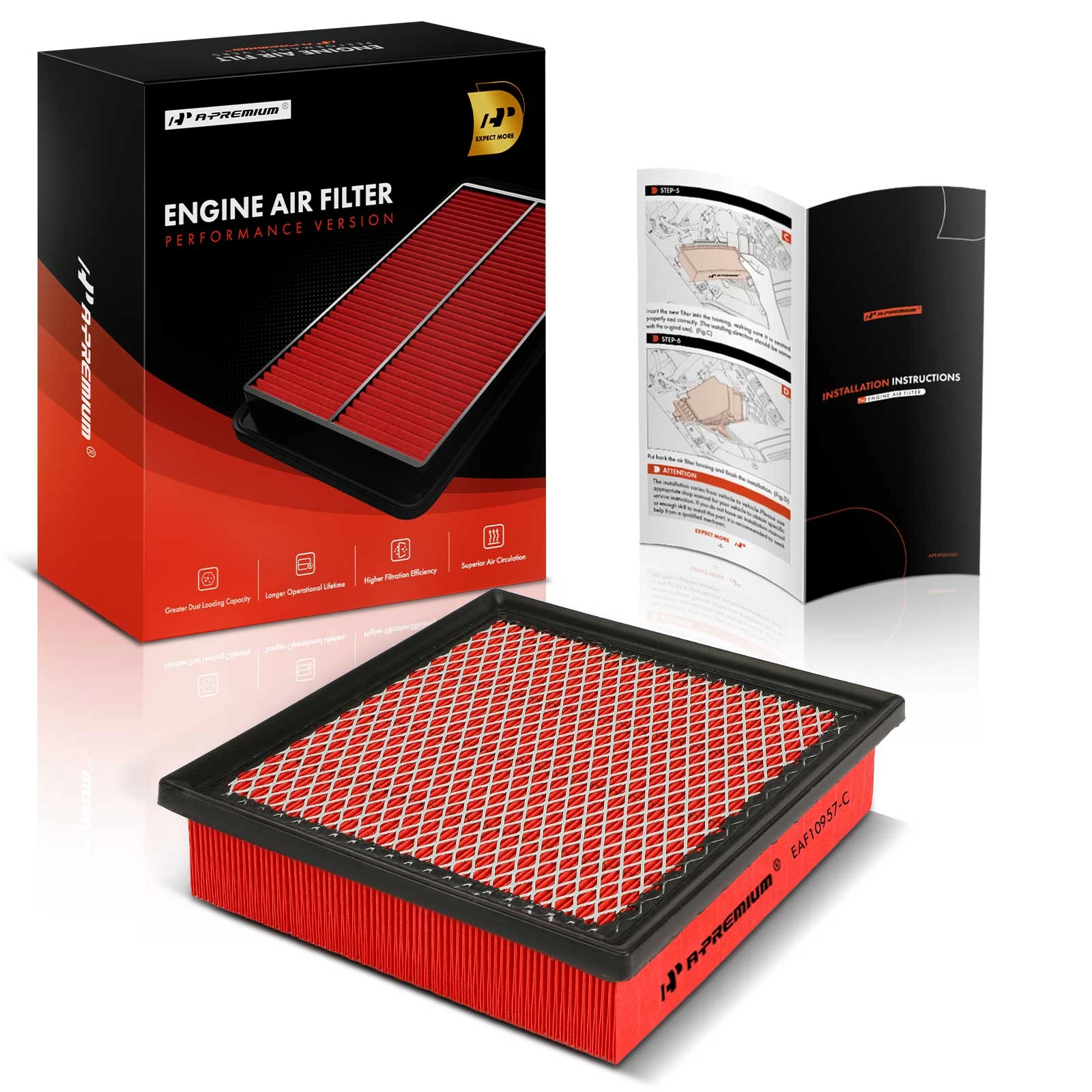 High Performance Engine Air Filter