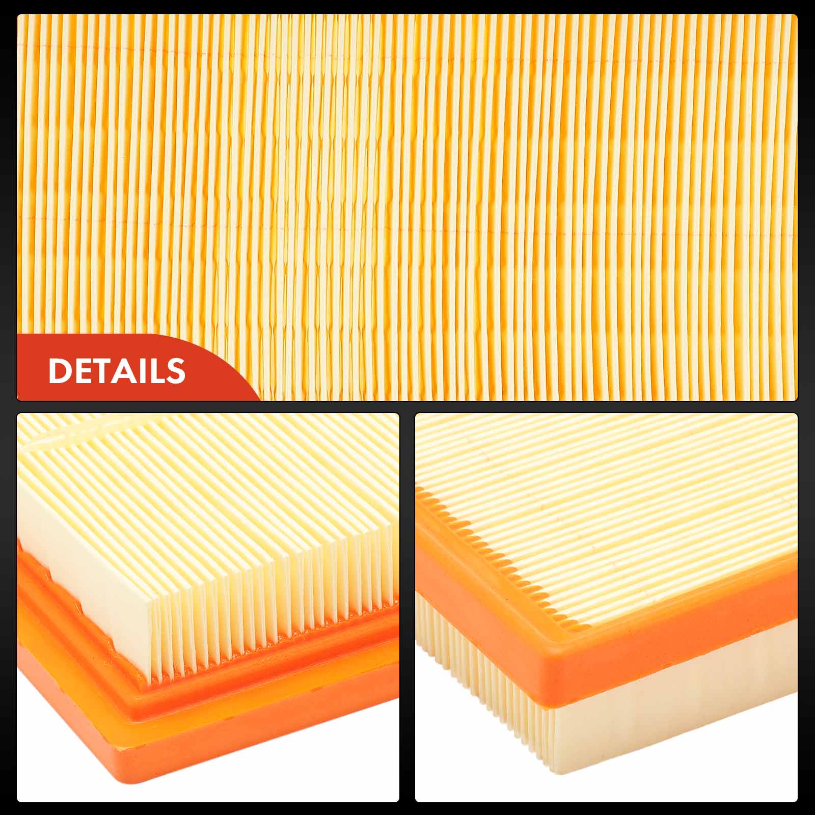 A-Premium Engine Air Filter For Toyota Lexus Subaru - Compatible With Camry RAV4 Highlander