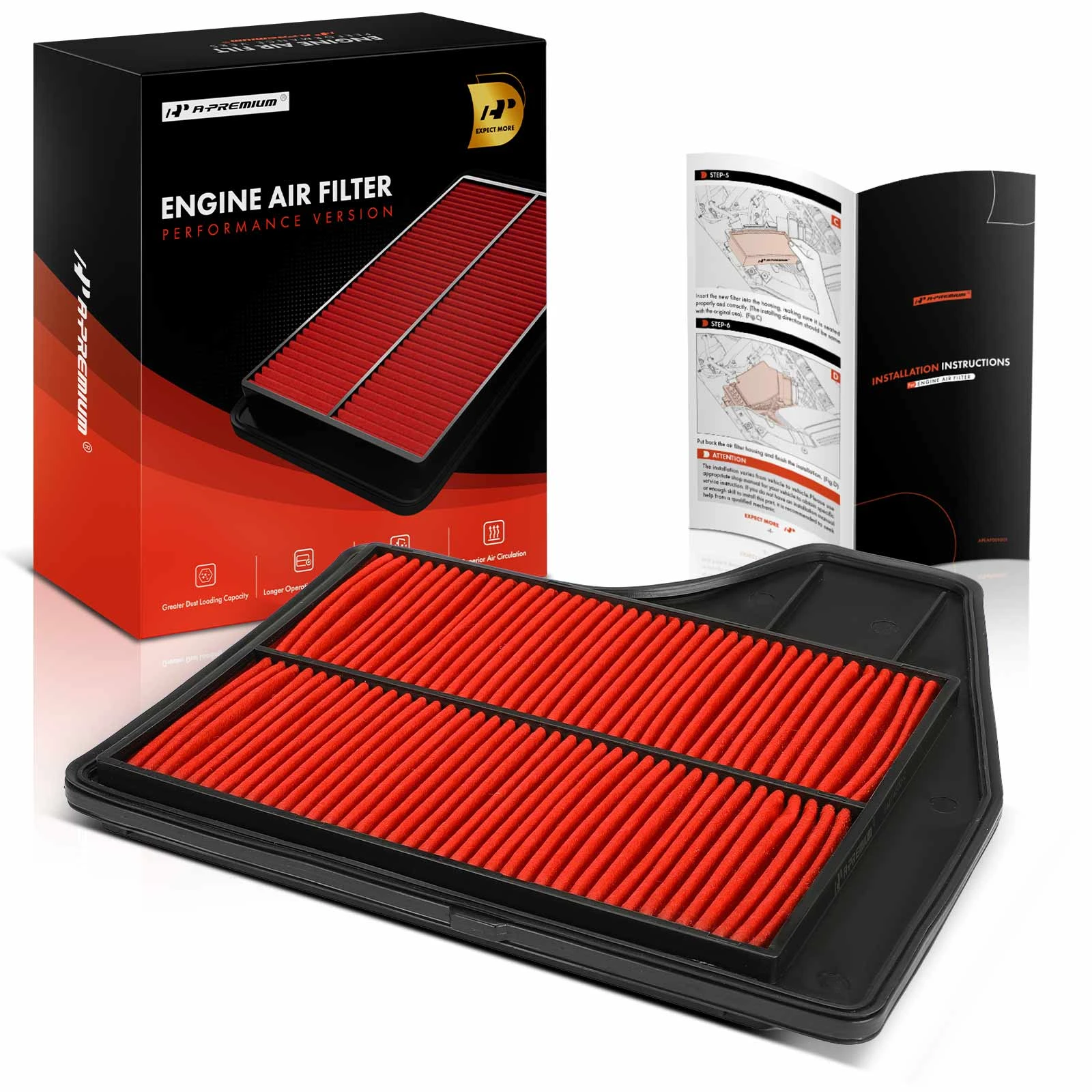High Performance Engine Air Filter
