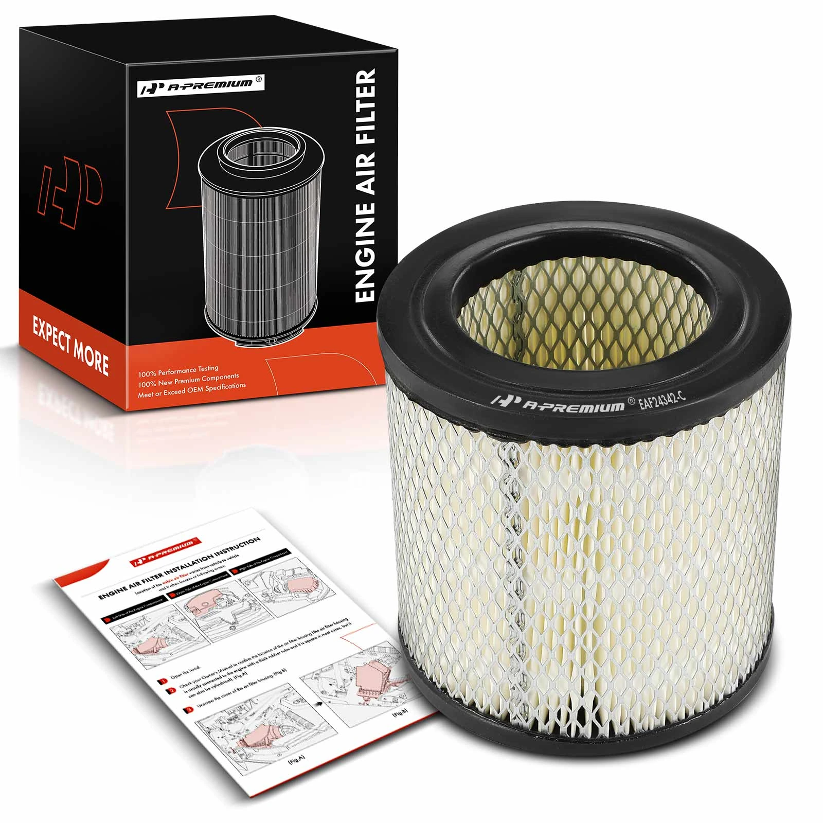 Engine Air Filter for 1985-1992 Pontiac Firebird