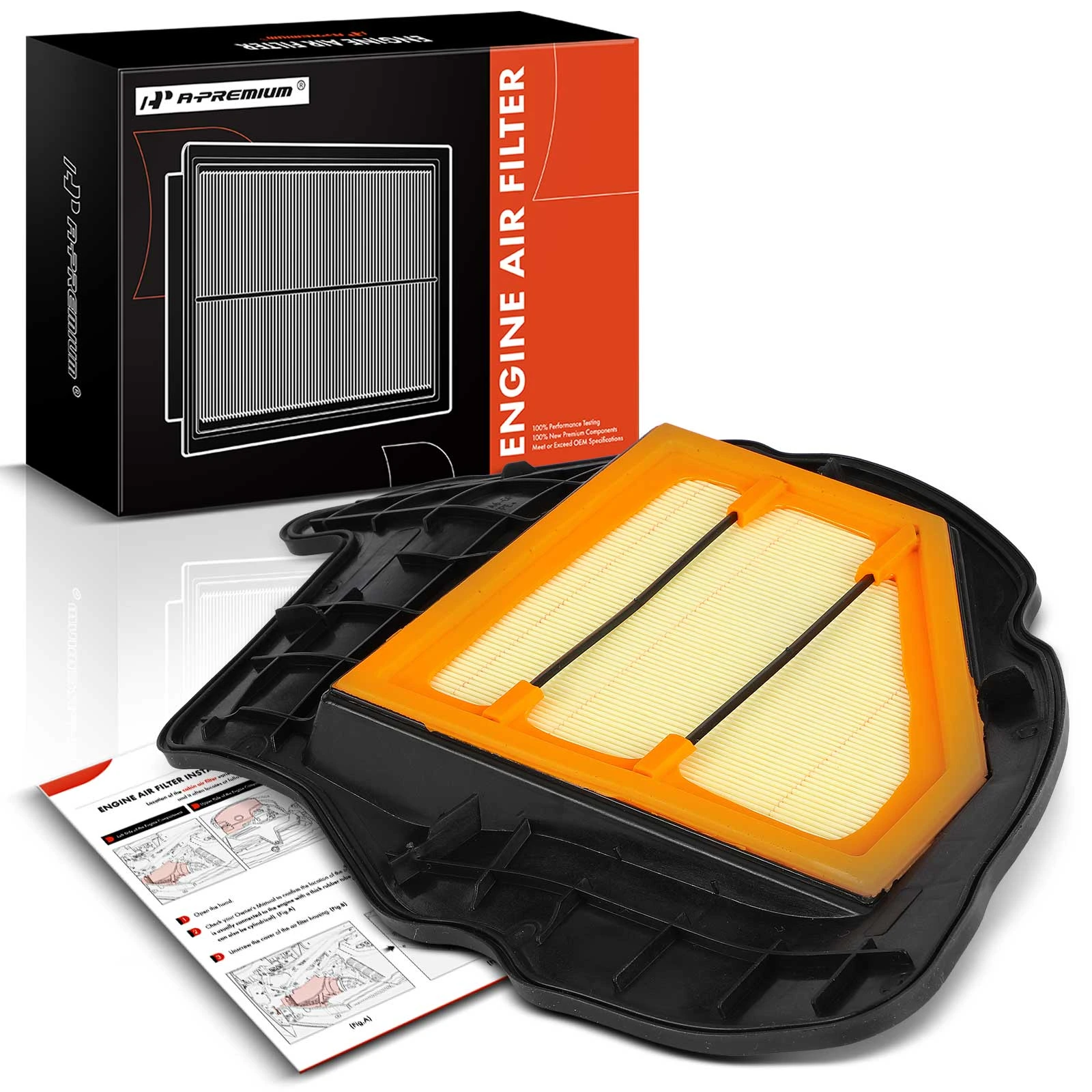 Passenger Engine Air Filter for 2011-2013 BMW X5