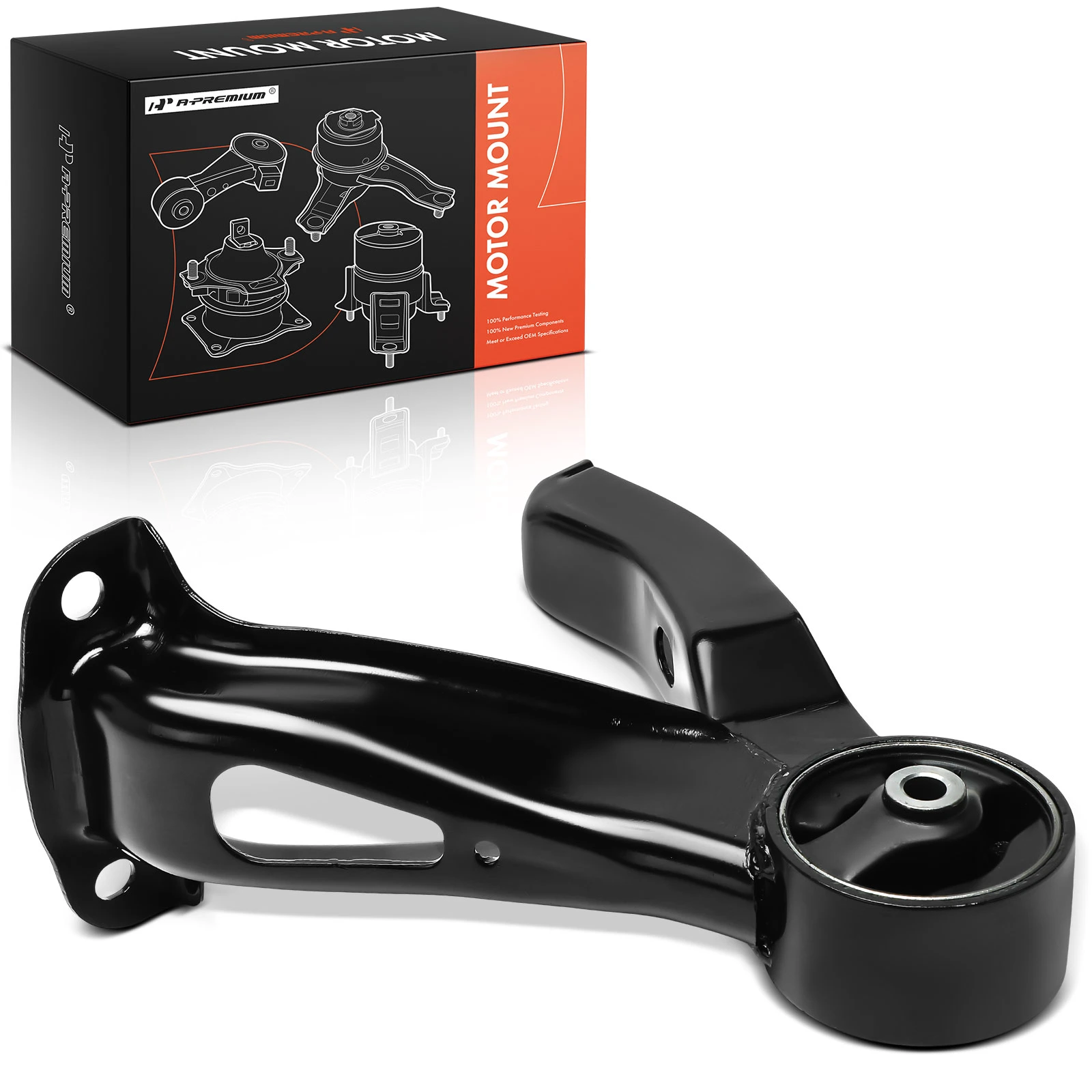 2007-2013 Mitsubishi Outlander 1pc Engine Motor Mount Rear Side A-Premium APEM1878