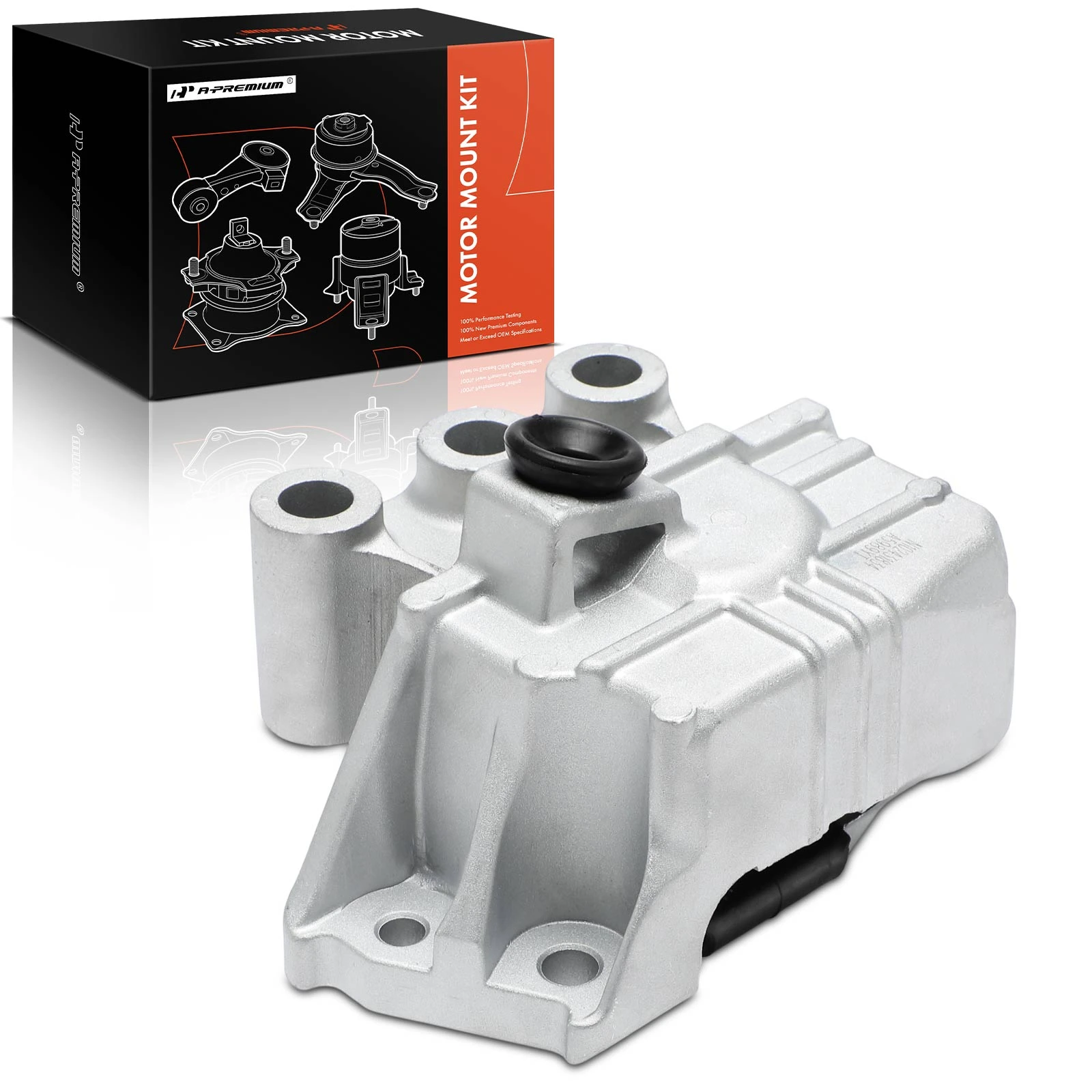 2017-2022 Jeep Compass 1pc Engine Mount Front Right Passenger Side A-Premium APEM1980