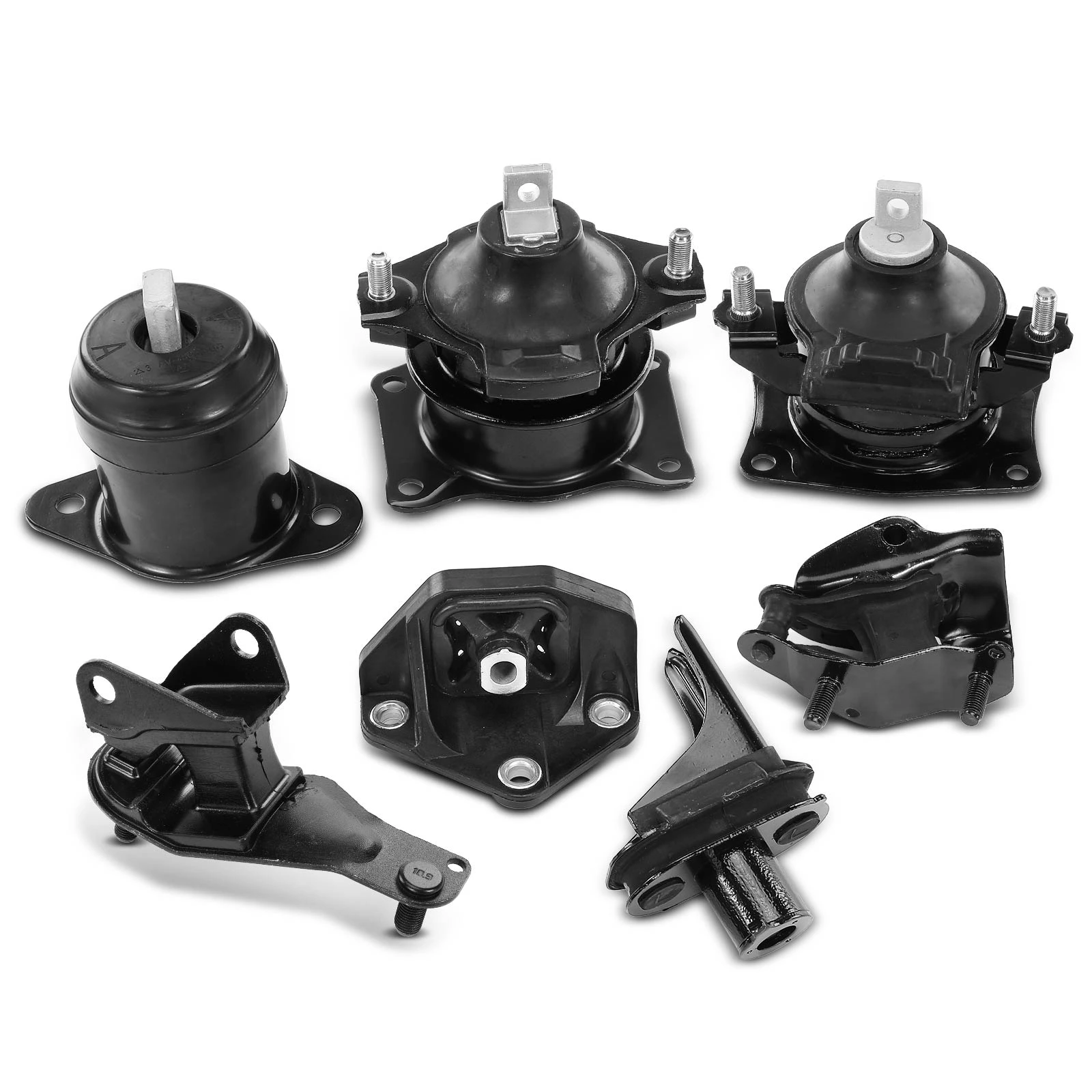 7 Pcs Engine Motor & Transmission Mount