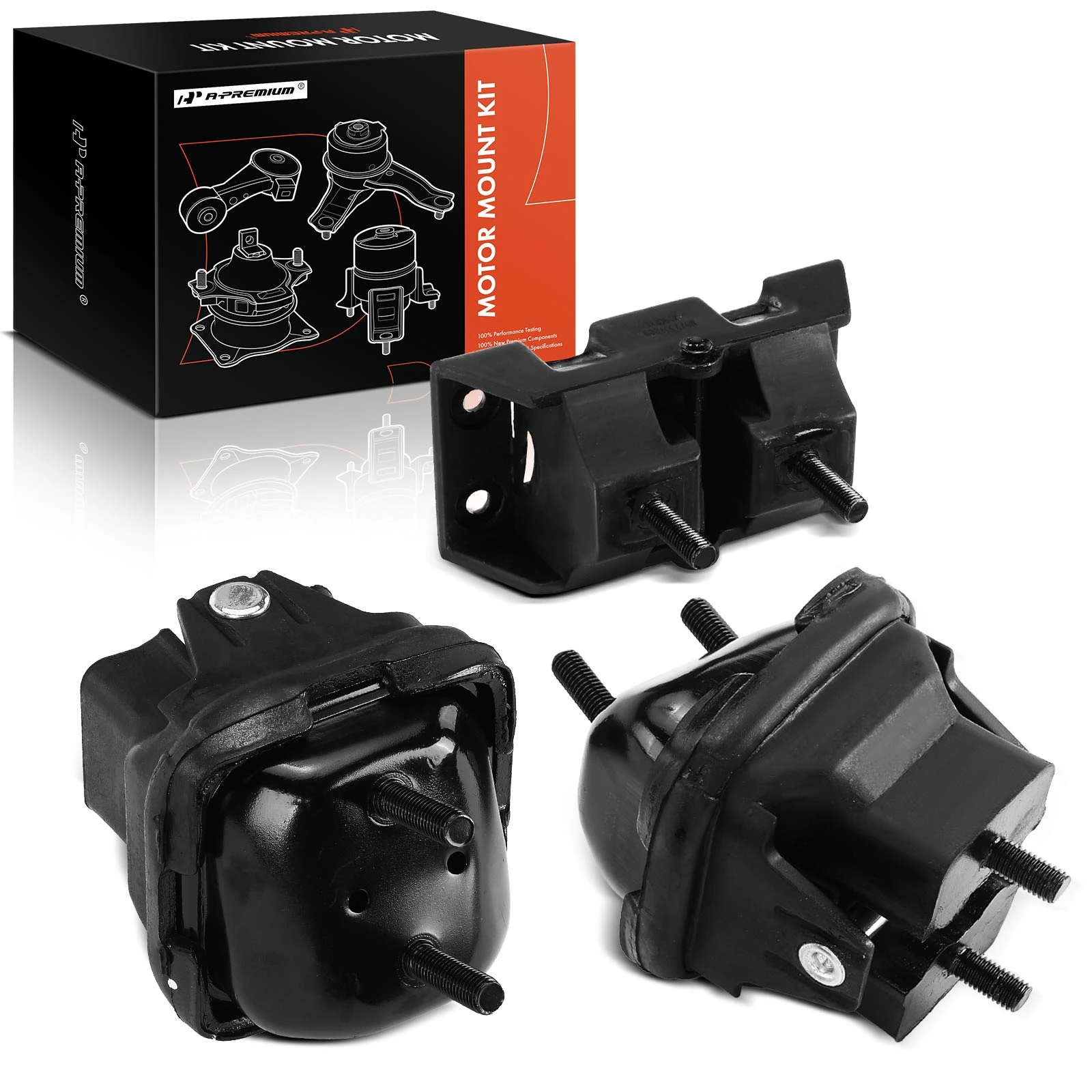 3 Pcs Engine Motor Mount & Automatic Transmission Mount