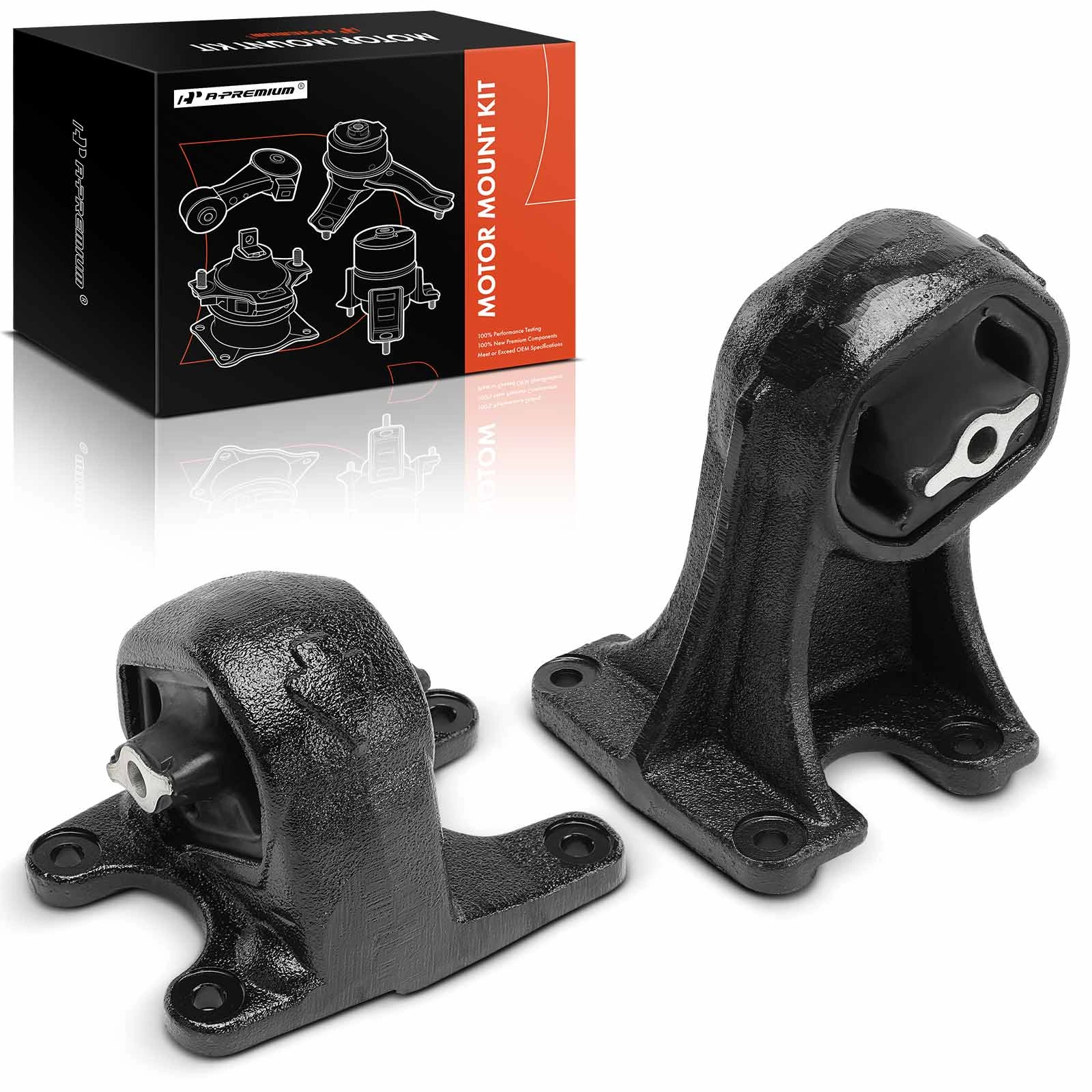 2-Pc Engine Mount A-Premium APEM1282