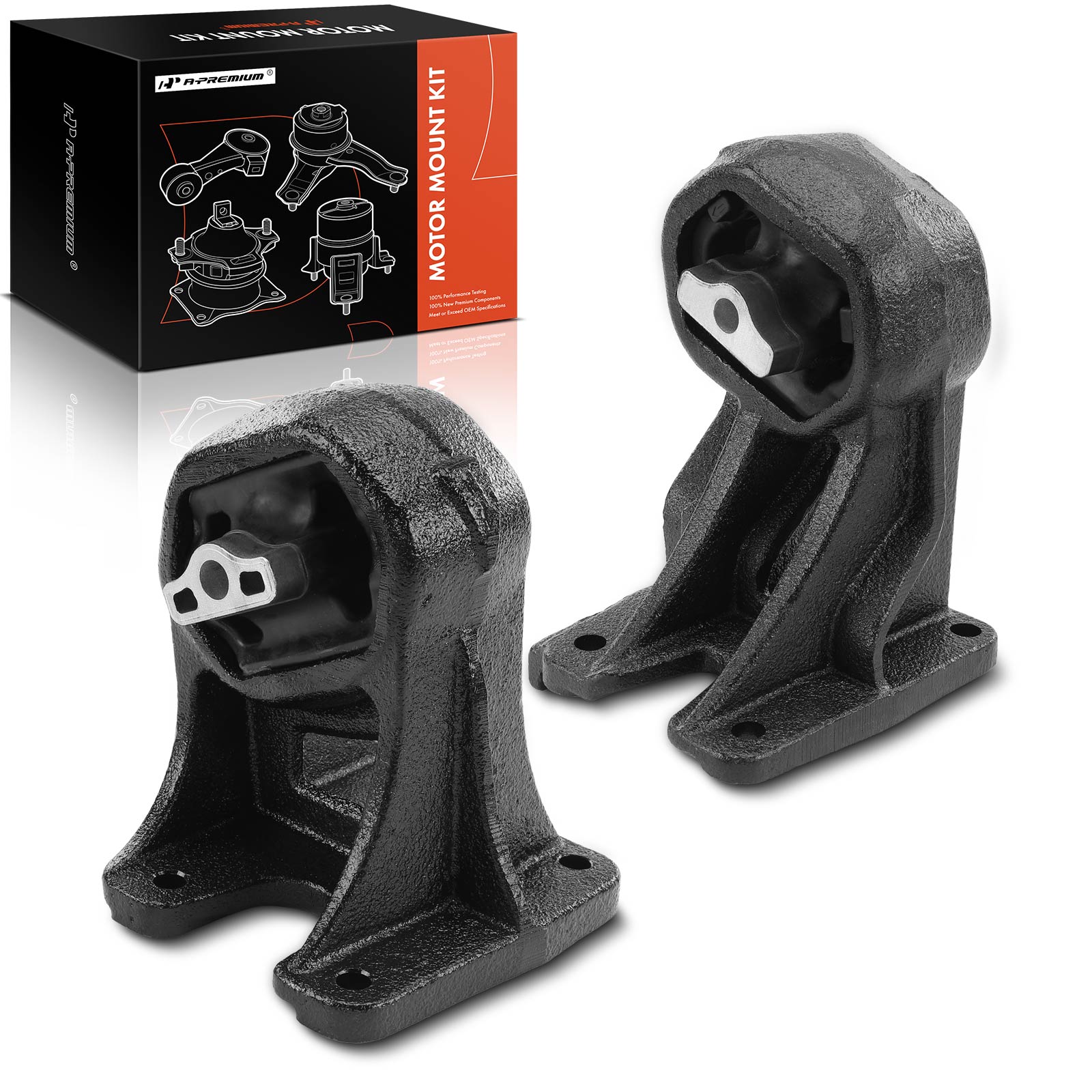 2 Pcs Front Driver & Passenger Engine Motor Mount for 2009-2010 Dodge Ram 1500