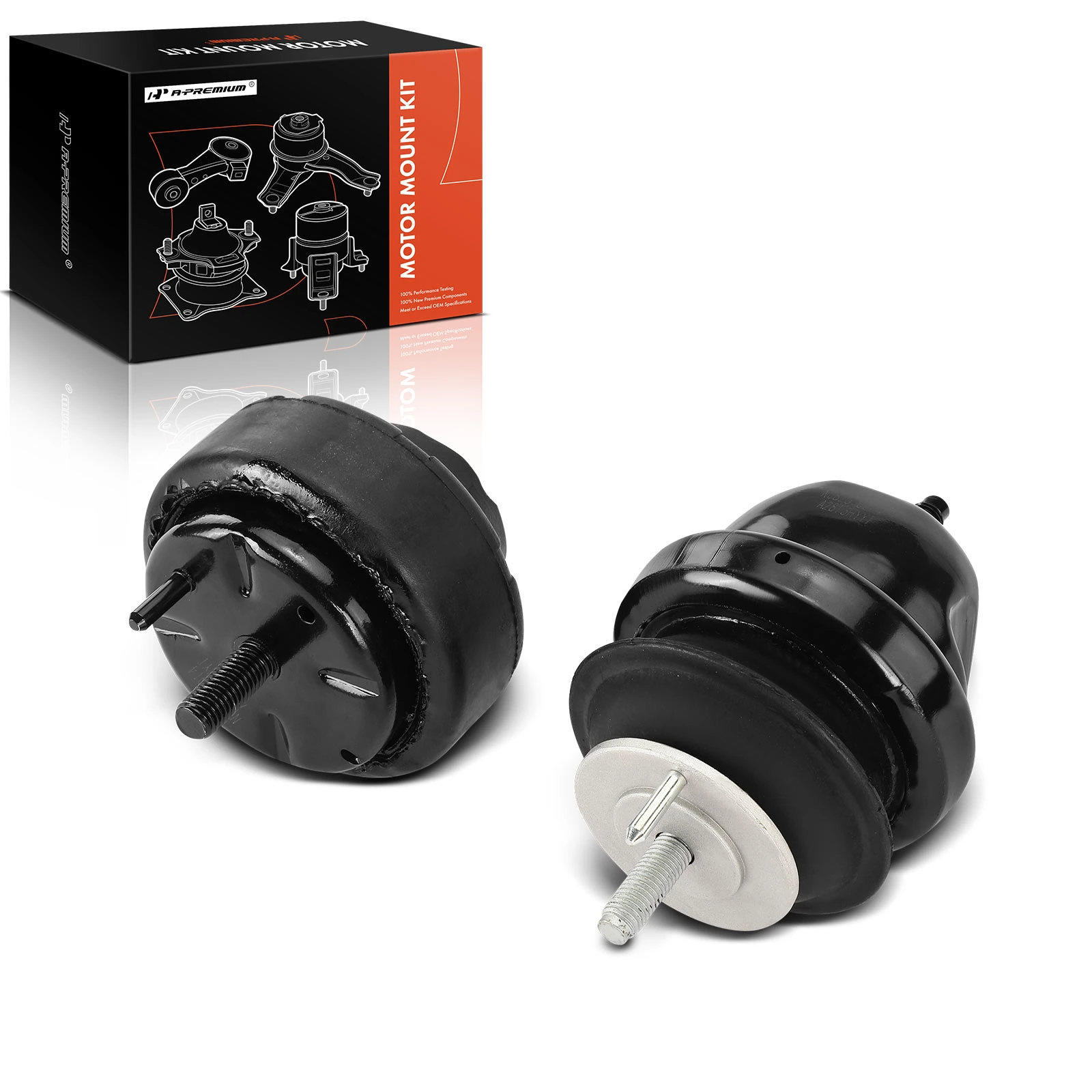 2 Pcs Motor Mount & Transmission Mount for 1989-1995 Mercury Sable