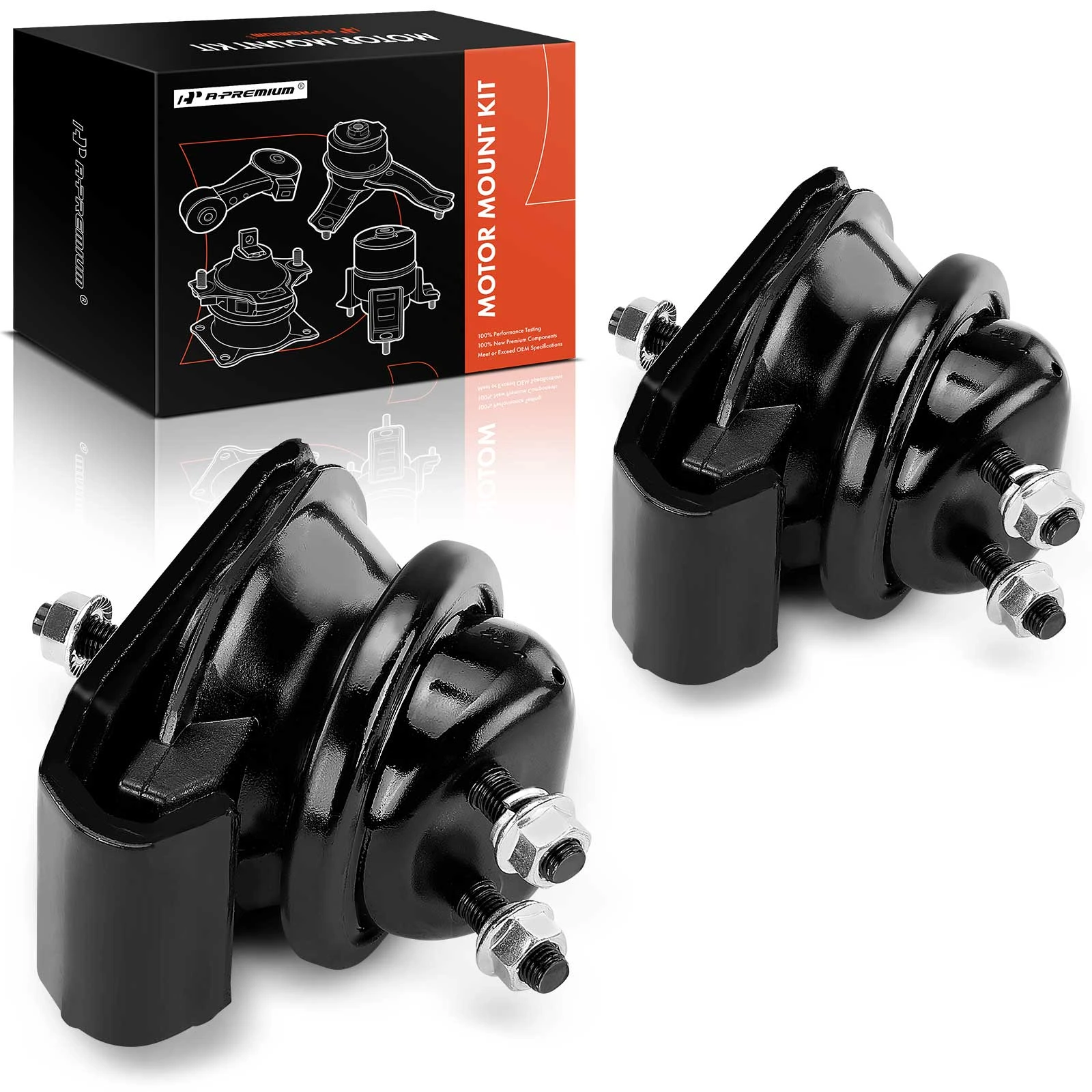 2 Pcs Front Motor Mount