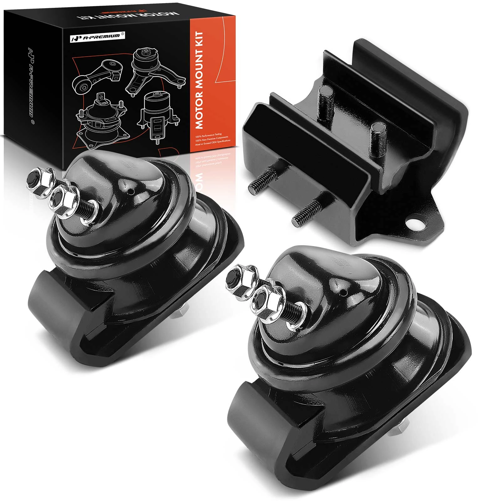 3 Pcs Engine Mount & Transmission Mount