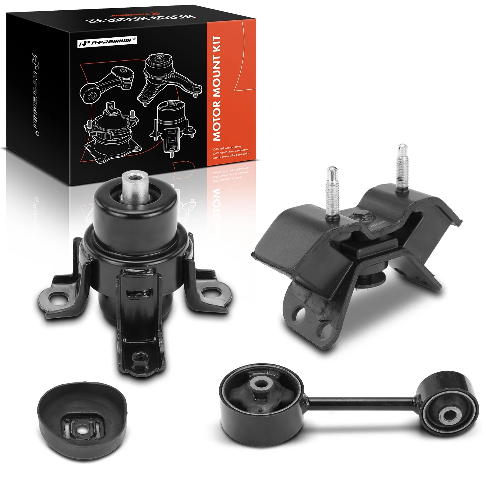 3 Pcs Engine Motor & Transmission Mount & Torque Strut Mount