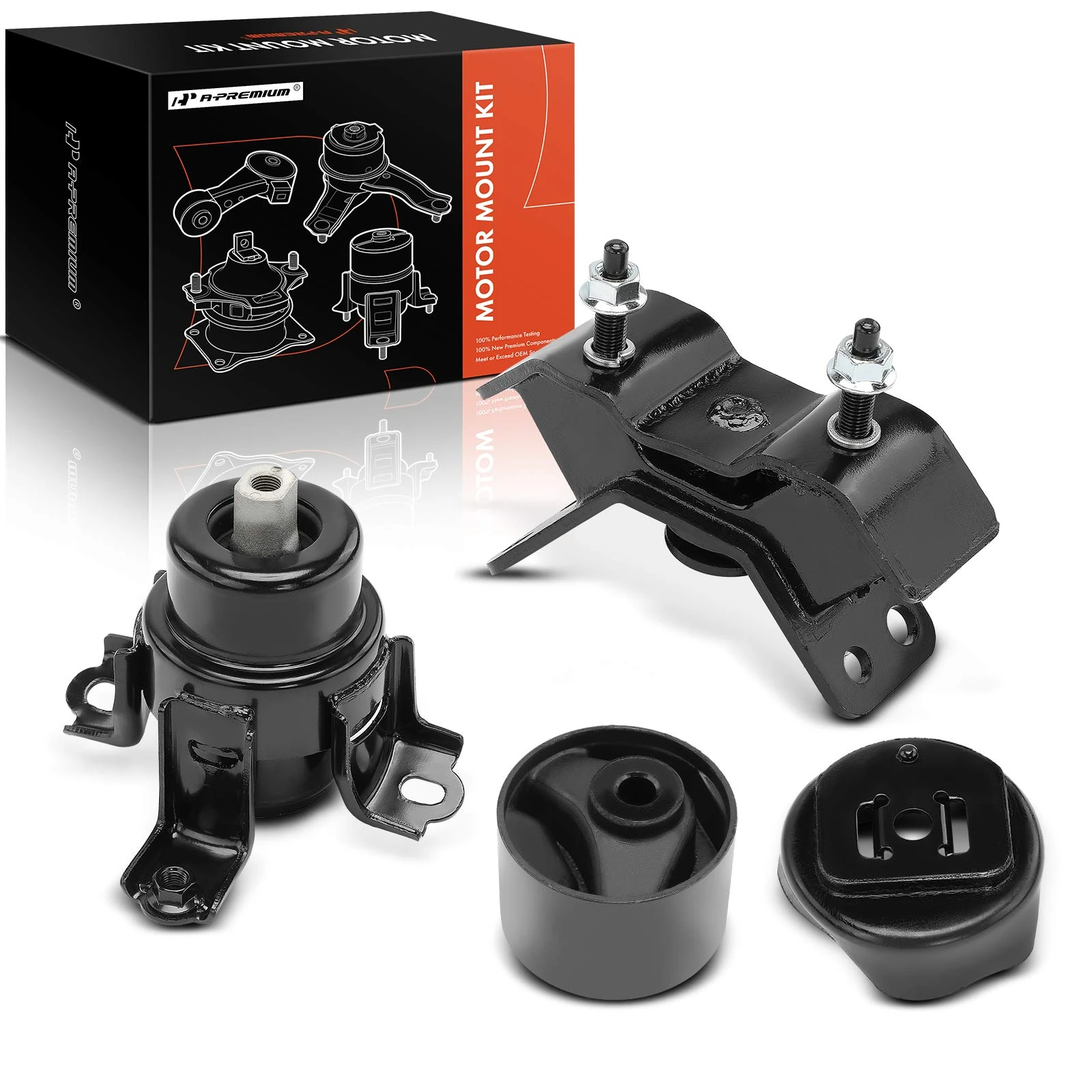 3 Pcs Engine Motor & Transmission Mount