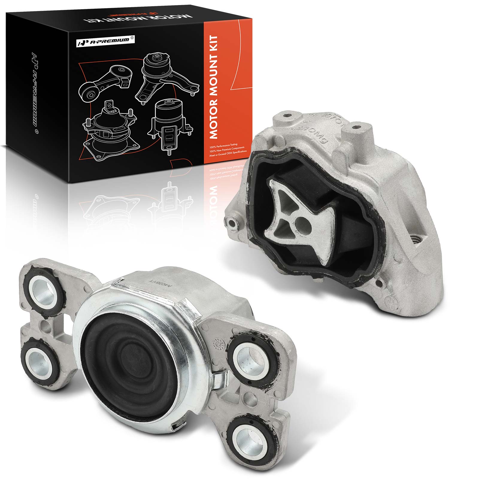 2016 Volvo XC60 2-Pc Engine Mount Front Left & Rear A-Premium APEM931