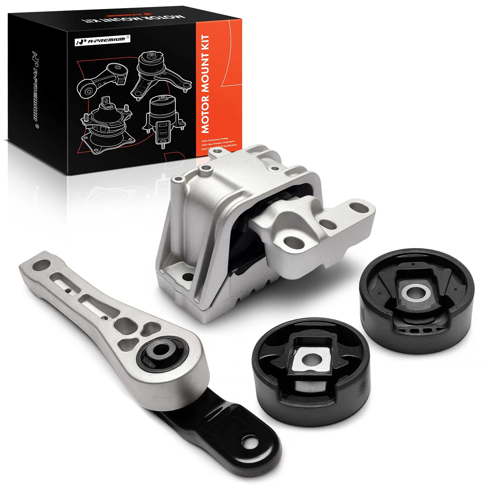 4 Pcs Engine Motor & Engine Torque Strut Mount