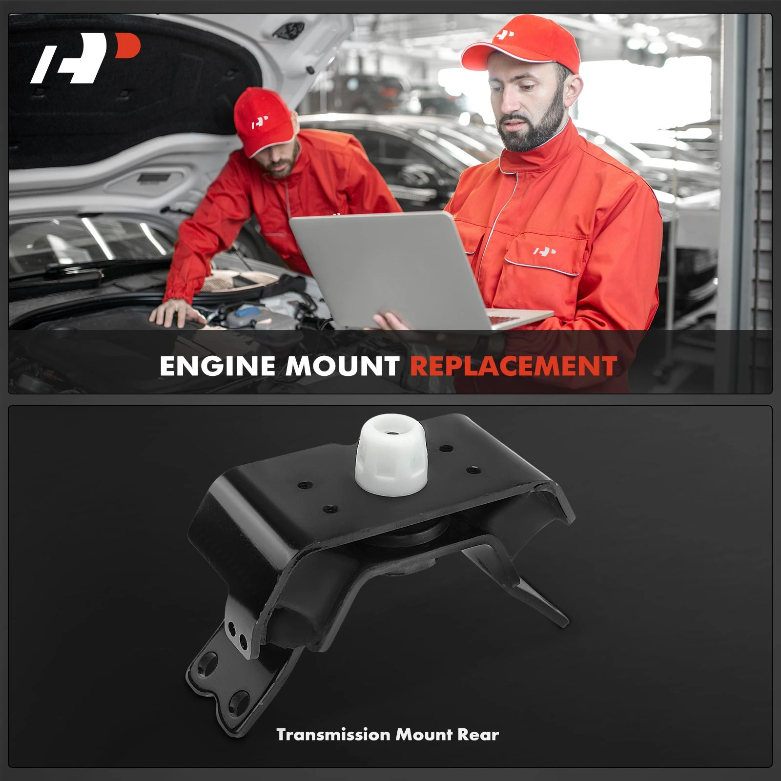 1-Pc Transmission Mount Rear Side A-Premium APEM2146