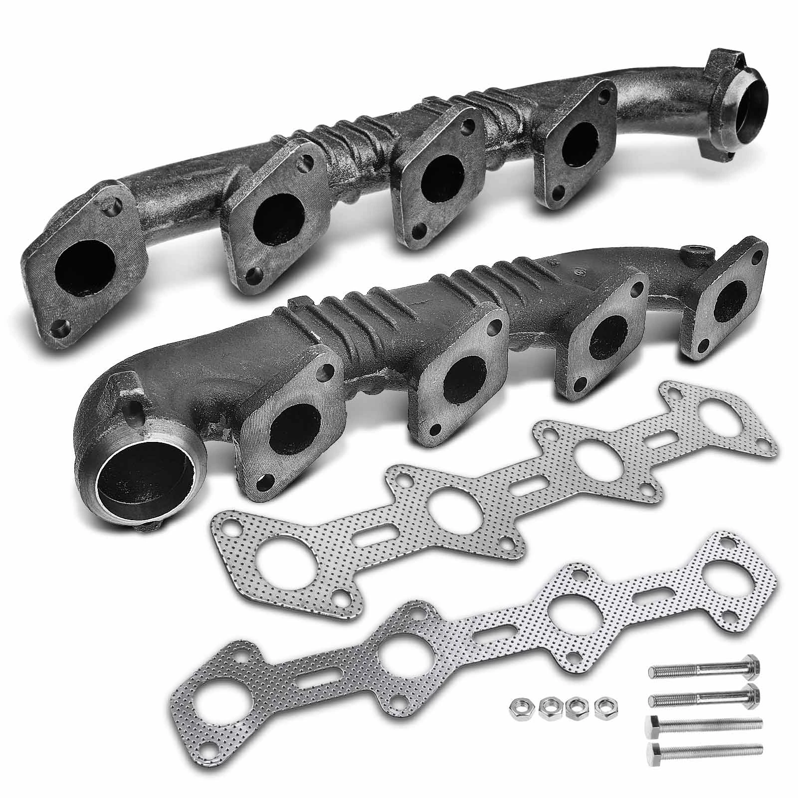 A-Premium Right Side Exhaust Manifold Kit W/Gaskets & Bolts
