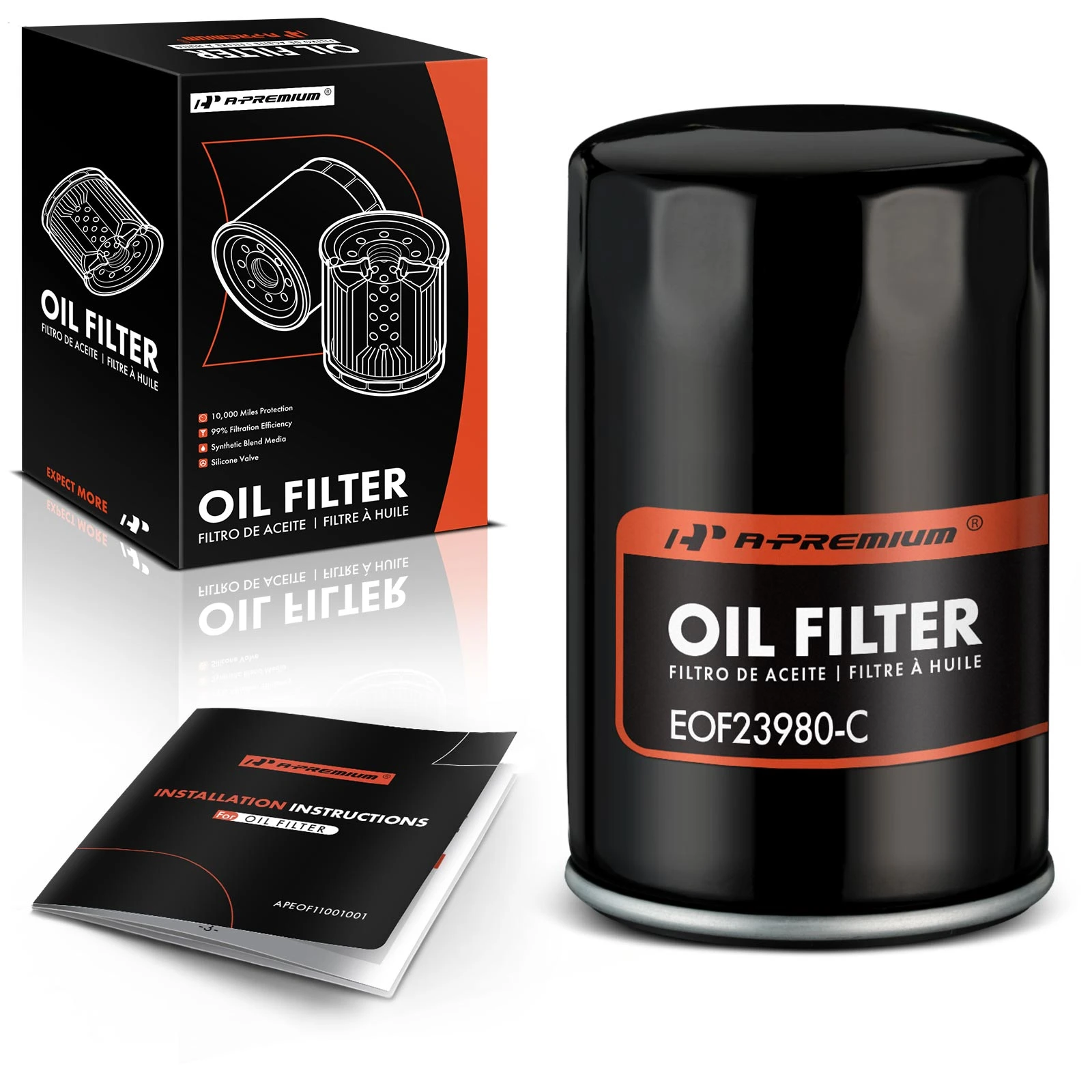 Engine Oil Filter for 1982-1985 1987-1991 Pontiac 6000