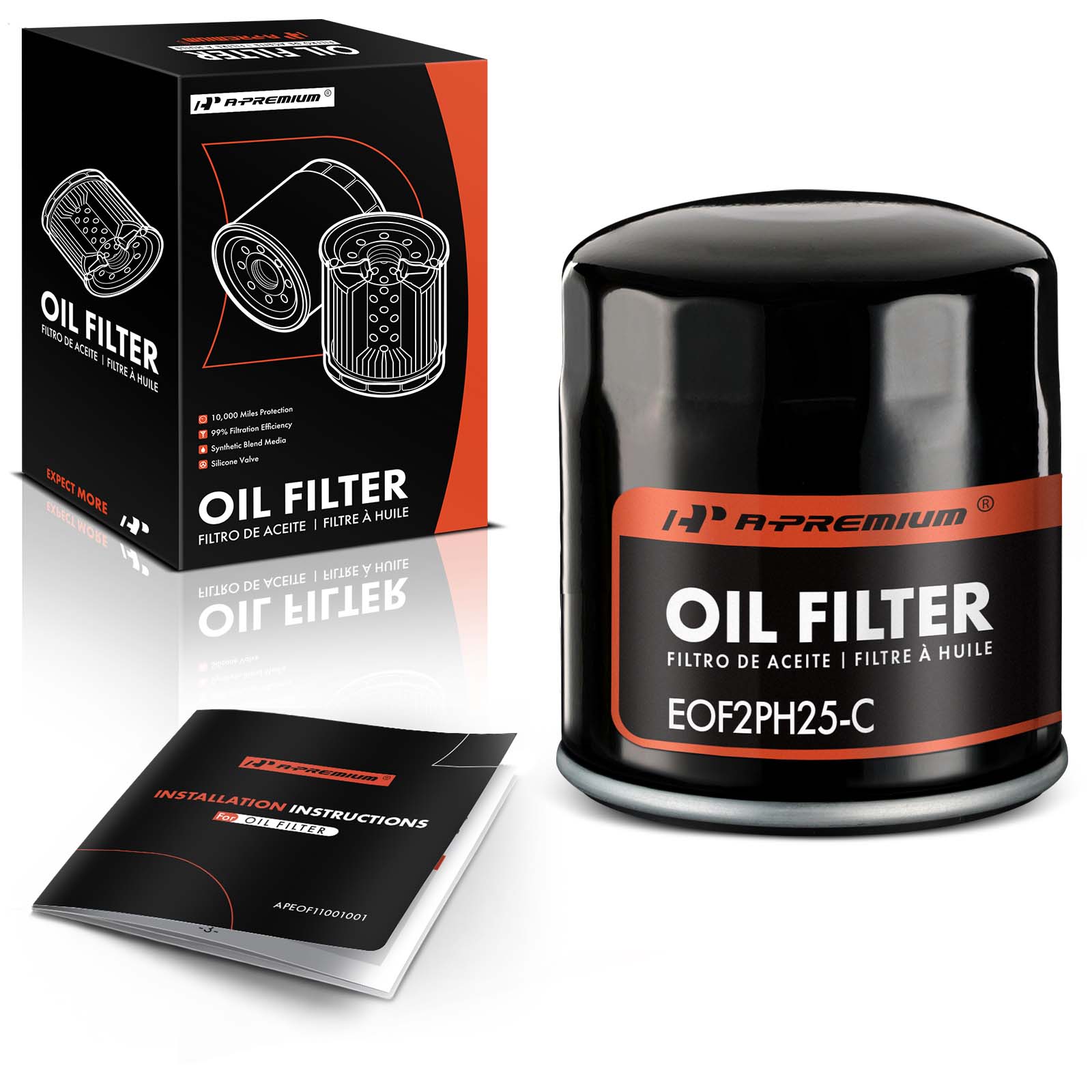 Engine Oil Filter for 1966-1967 Jeep Universal