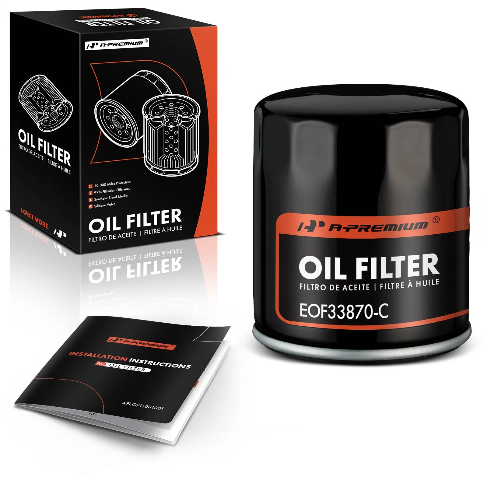 Engine Oil Filter for 1983-1989 Chevrolet S10 Blazer