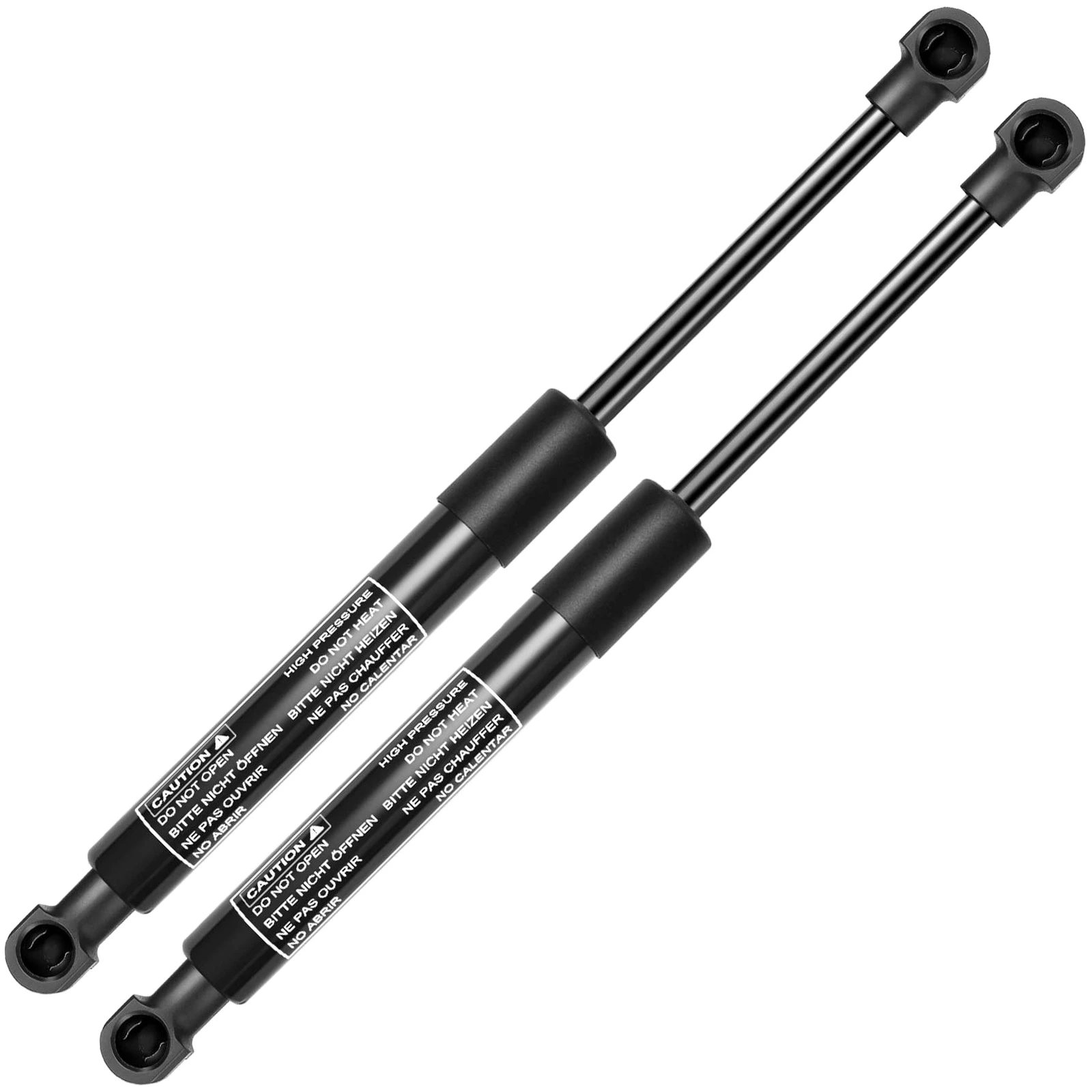 2 Pcs Universal Lift Supports Gas Struts Extended Length 15.71in. 28lbs with Spike