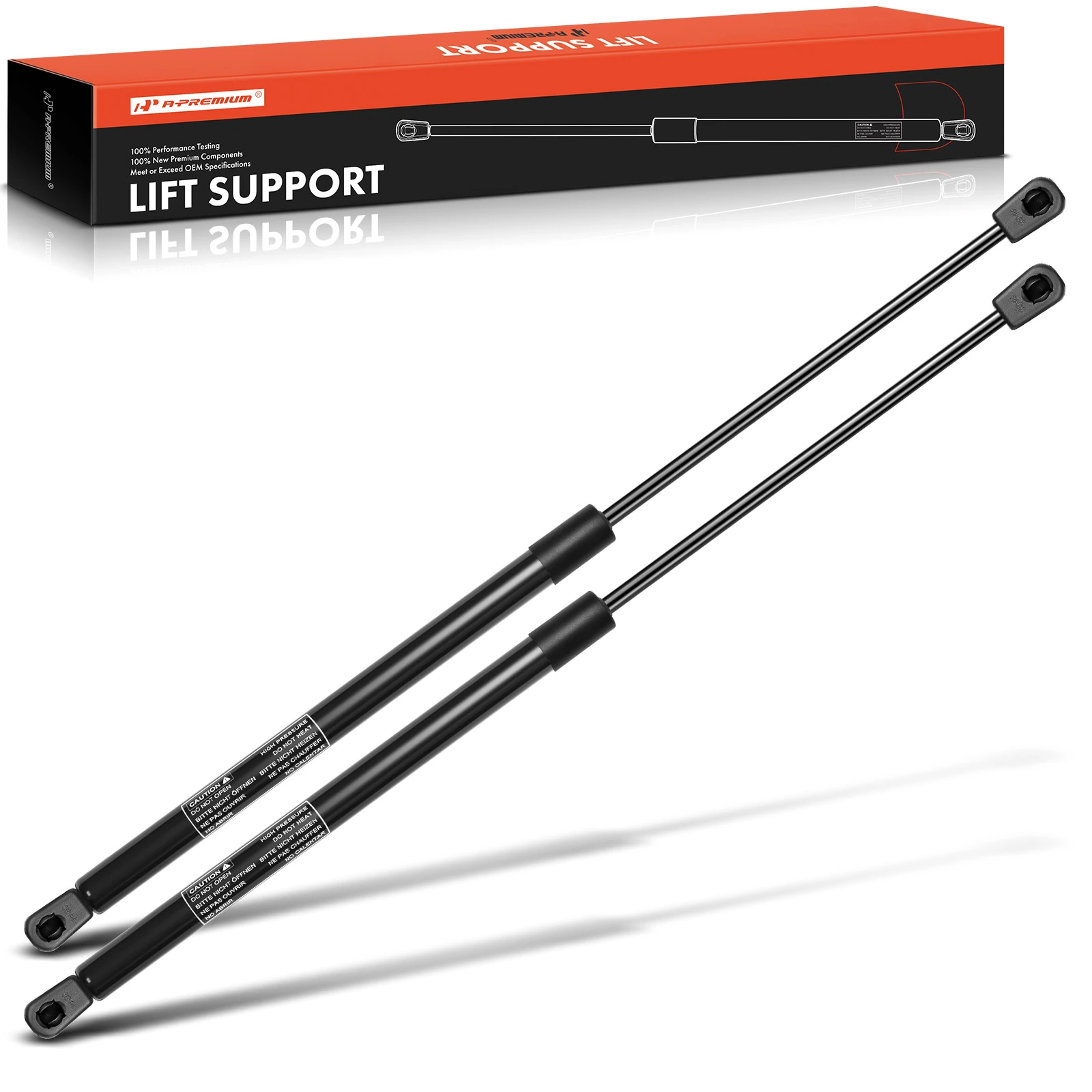 2 Pcs Rear Hatch Lift Supports Shock Struts