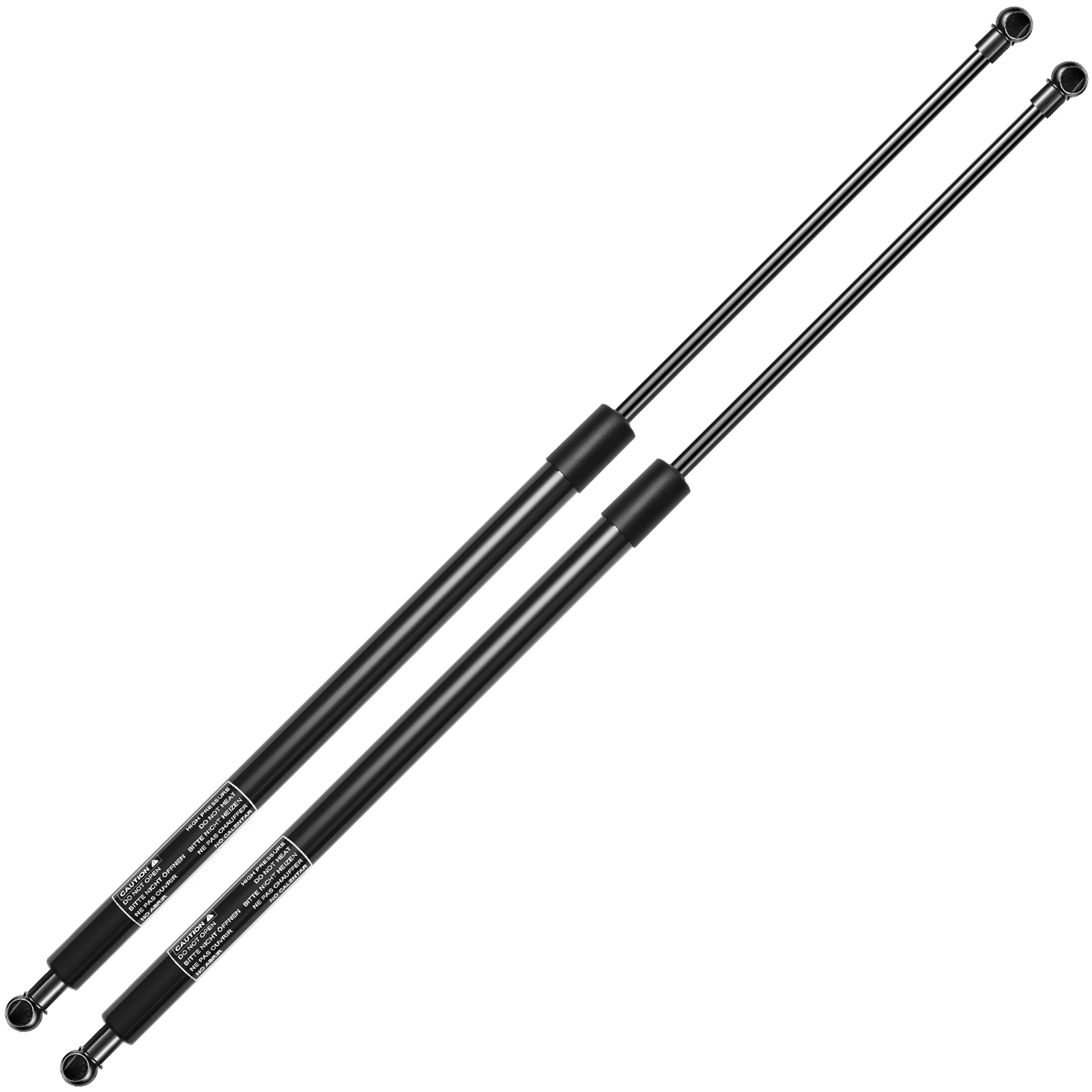 2 Pcs Universal Lift Supports Gas Struts for Extended Length 29.5in. Force 85 Lbs