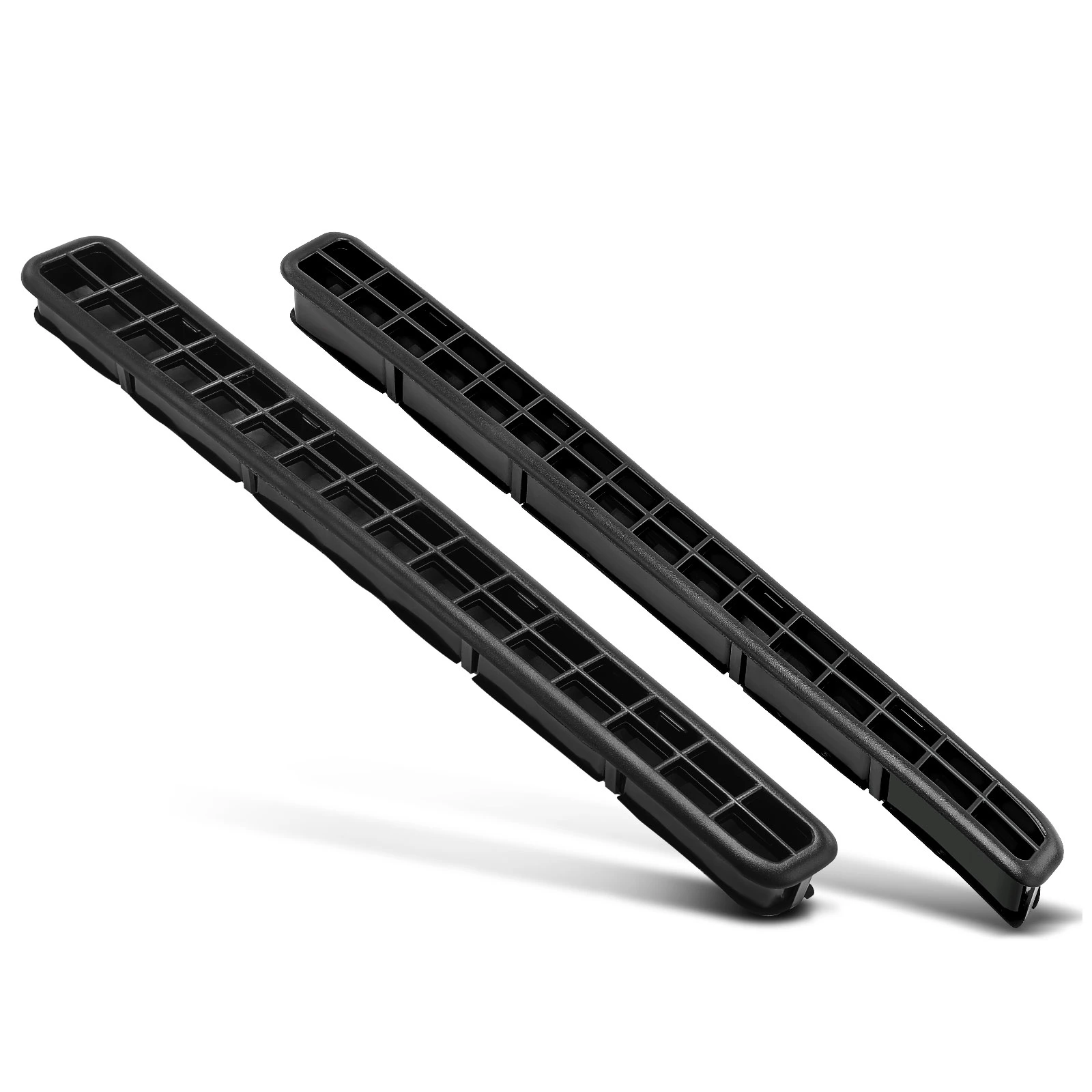 2 Pcs Left & Right Black Hard Top Exhauster Vent for Jeep Wrangler TJ 1997-2002