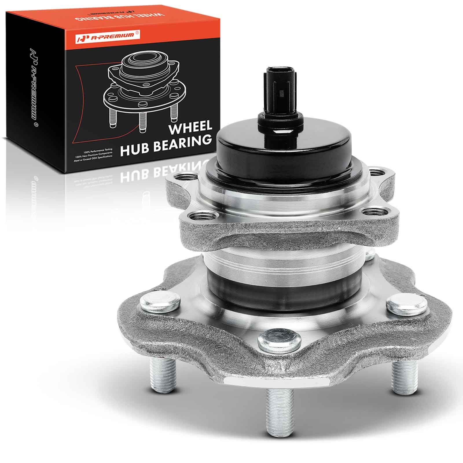 Rear Wheel Bearing & Hub Assembly with ABS Sensor for 2011-2016 Scion tC