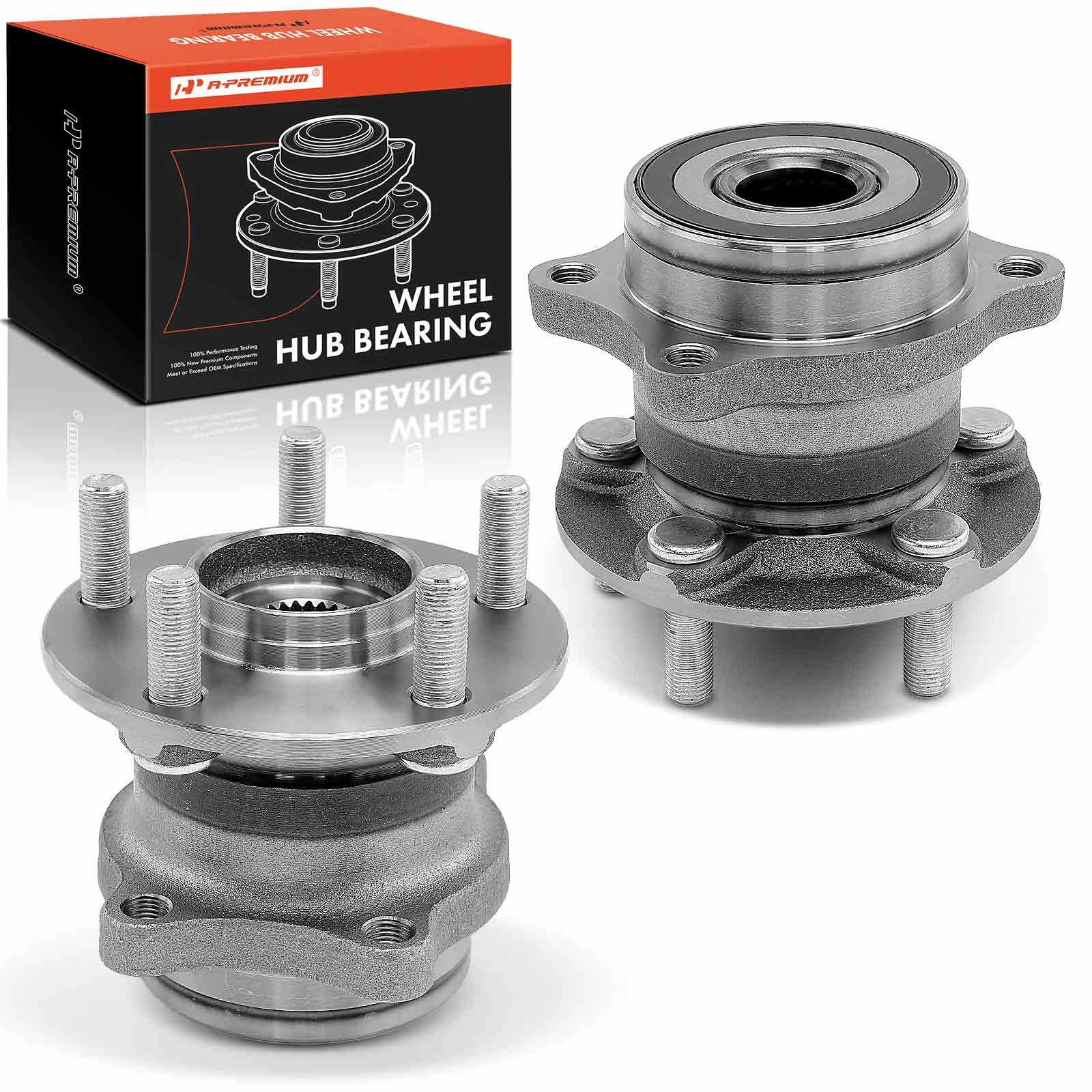 2 Pcs Rear Wheel Bearing & Hub Assembly for 2013-2016 Scion FR-S