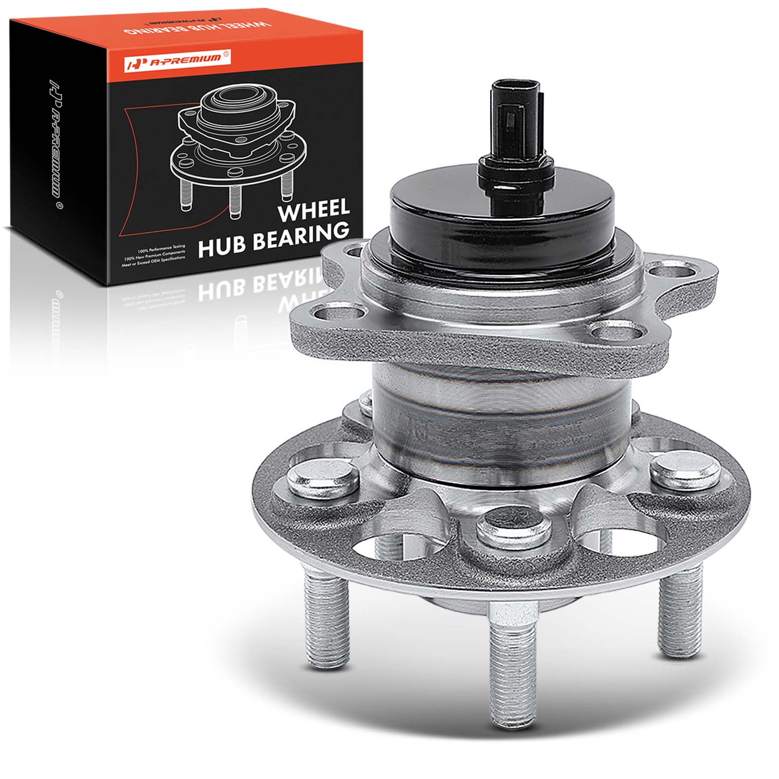 Rear Driver or Passenger Wheel Bearing & Hub Assembly for 2008-2014 Scion xD