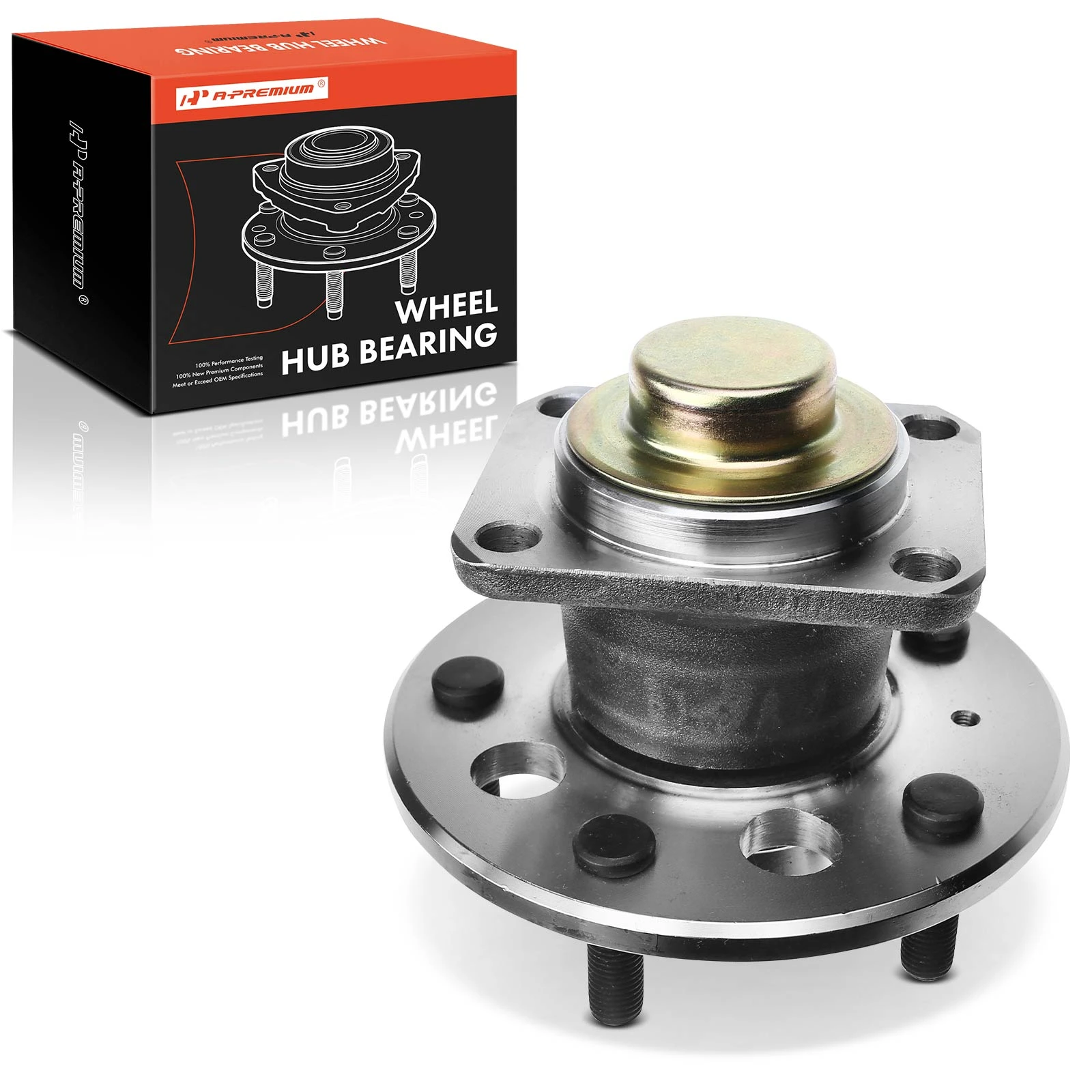 Rear Driver or Passenger Wheel Bearing & Hub Assembly