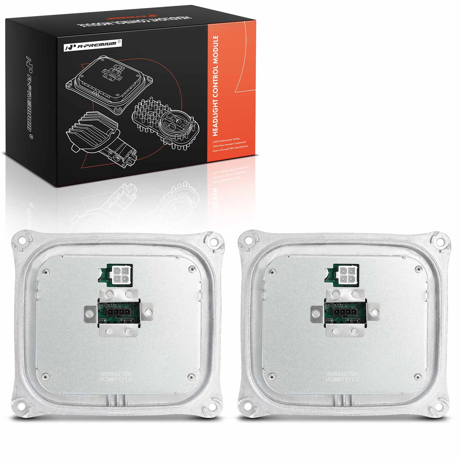 2 Pcs Xenon HID Headlight Ballast for 2007-2010 2012-2013 Mini Cooper