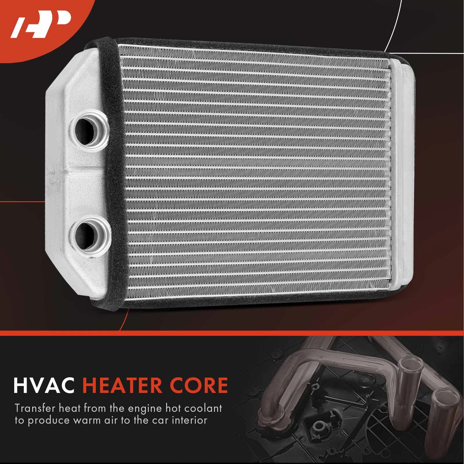 HVAC Heater Core for Mazda Miata 1999-2005 L4 1.8L Convertible