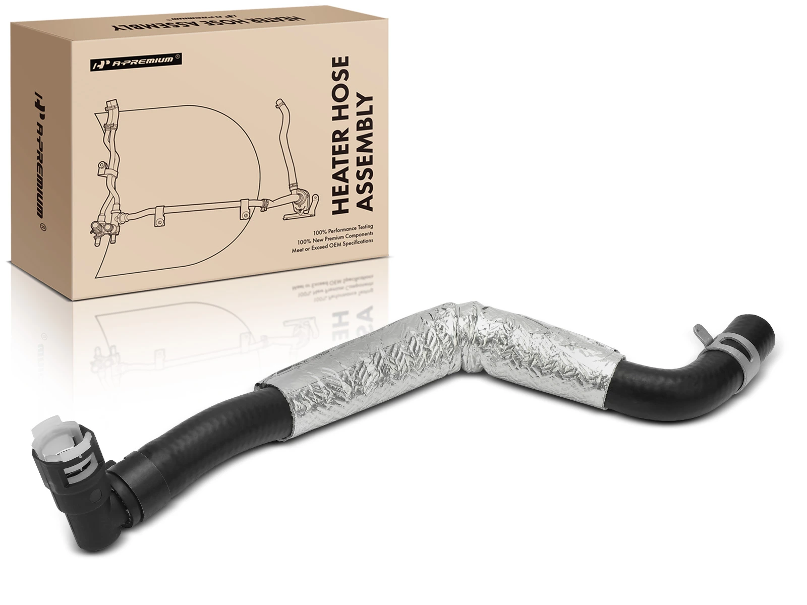 Inlet HVAC Heater Hose