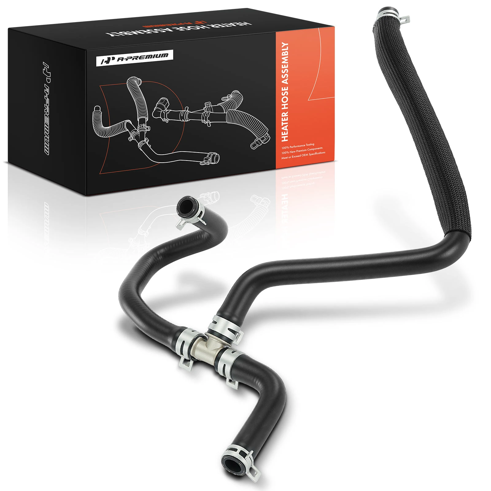 Outlet HVAC Heater Hose Assembly