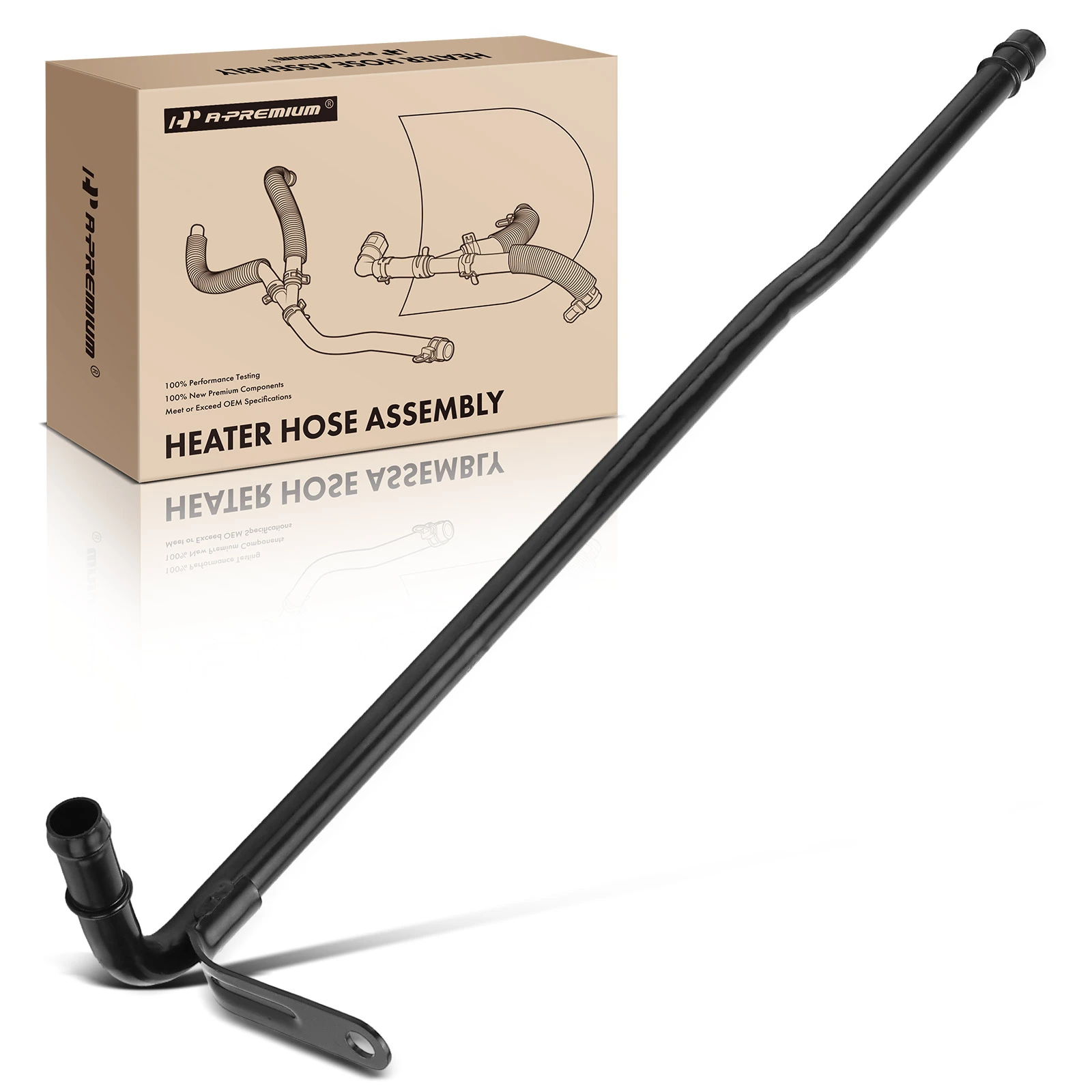 Outlet HVAC Heater Hose Assembly