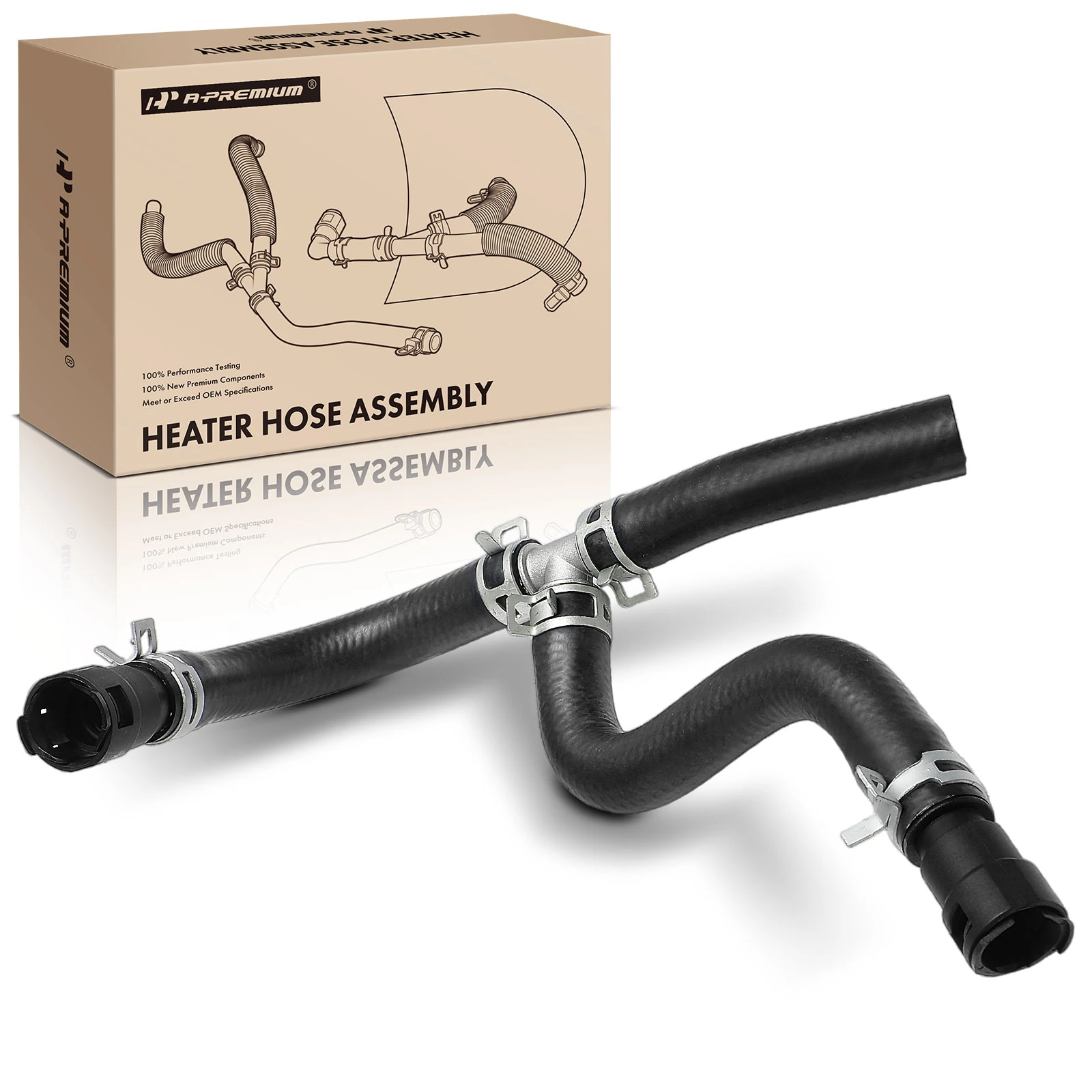 Inlet HVAC Engine Heater Hose Assembly