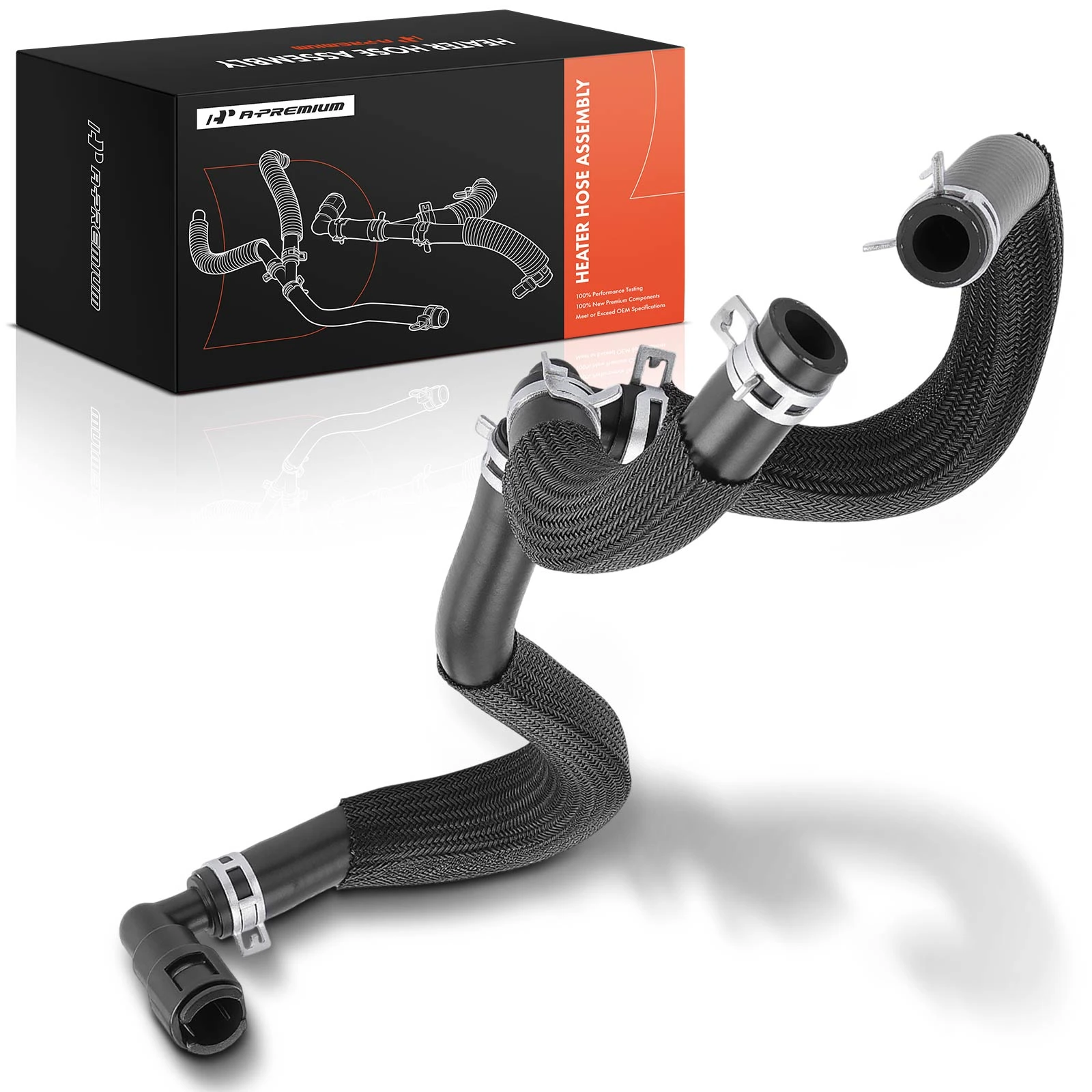 Outlet HVAC Heater Hose Assy