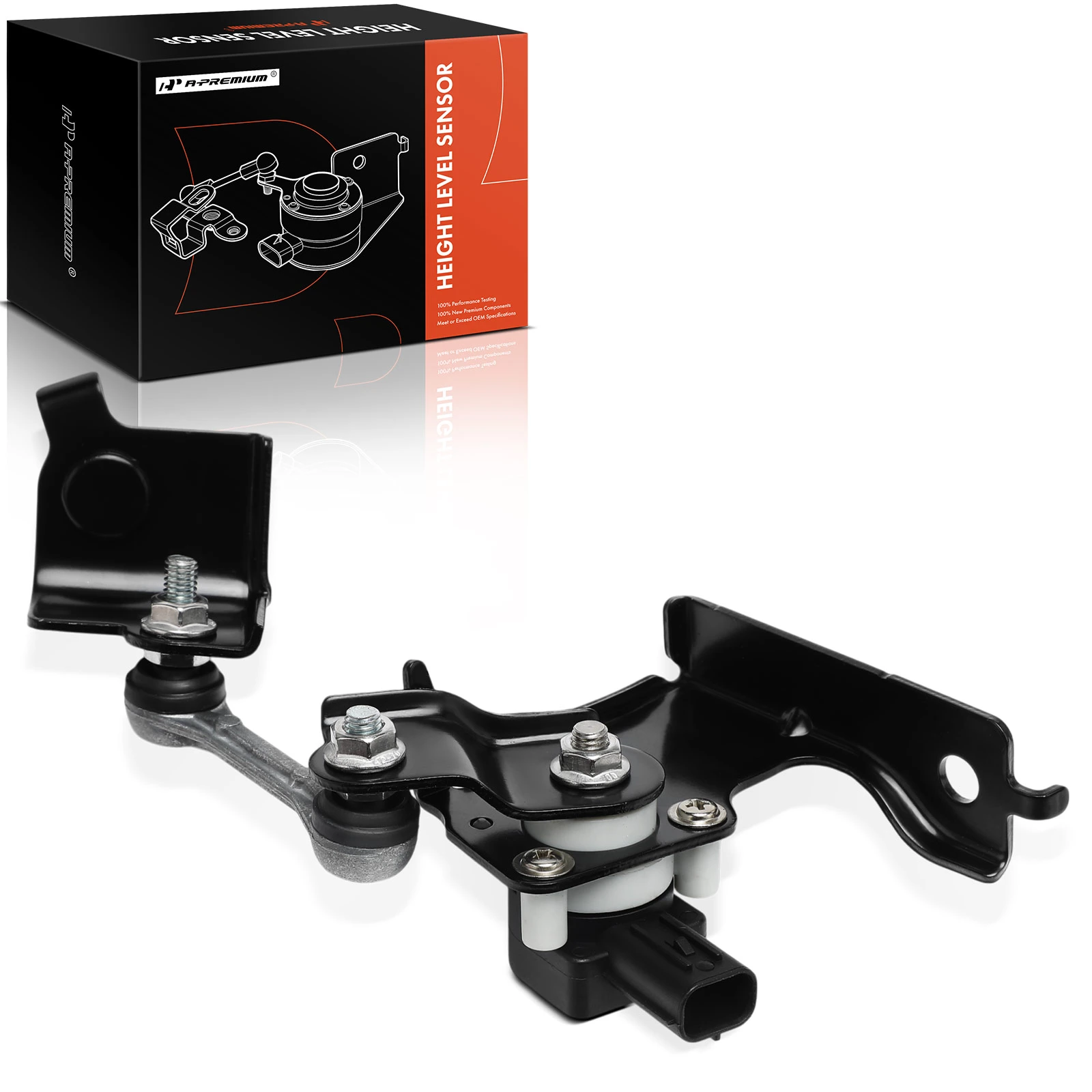 Rear Driver or Passenger Ride Height Level Sensor for 2010-2014 Honda Insight