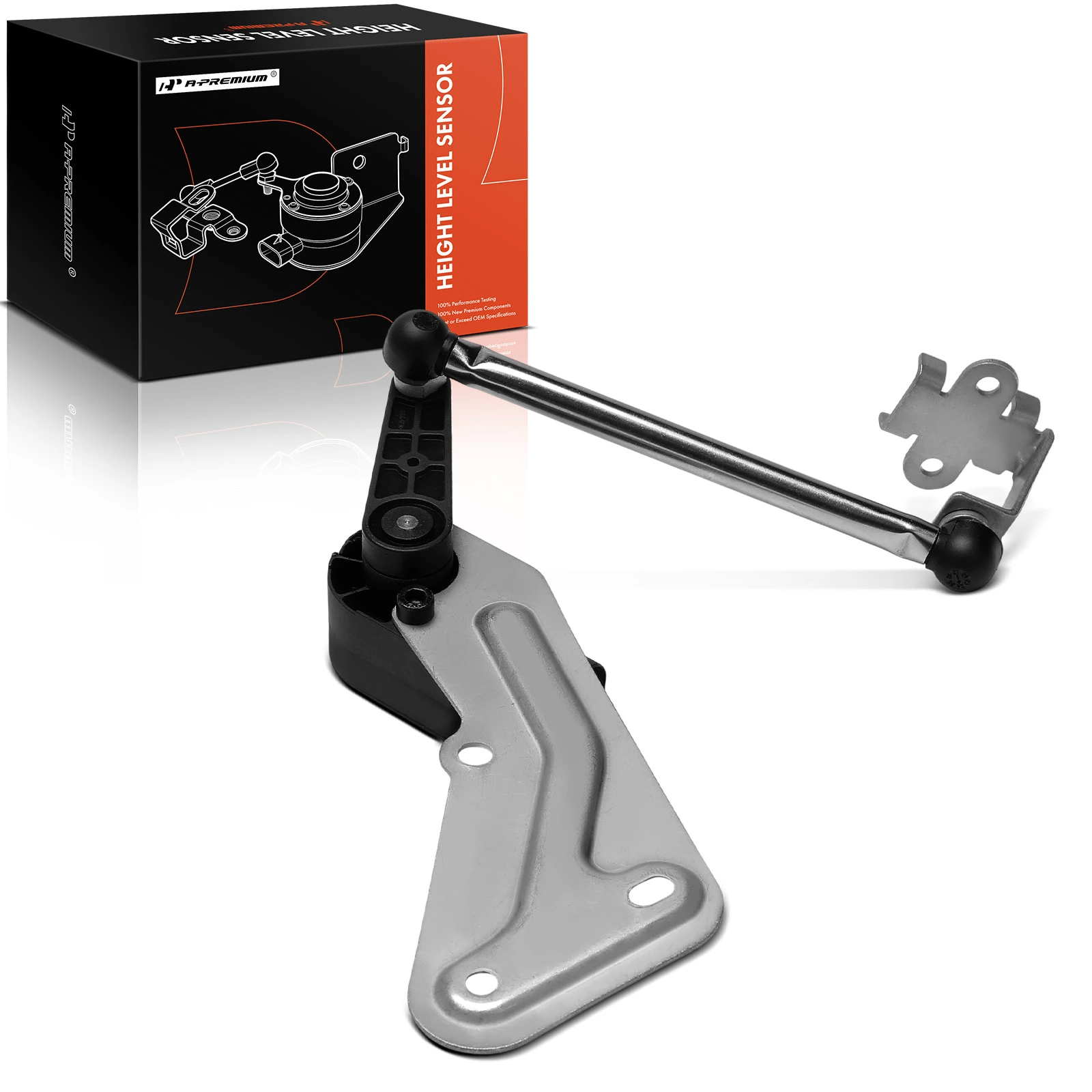 Front Driver Black Height Level Sensor