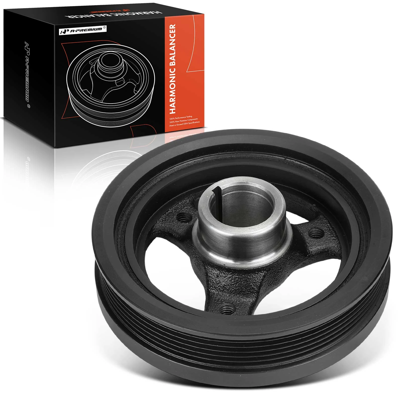 Engine Harmonic Balancer for 1987-1989 Oldsmobile Cutlass Cruiser