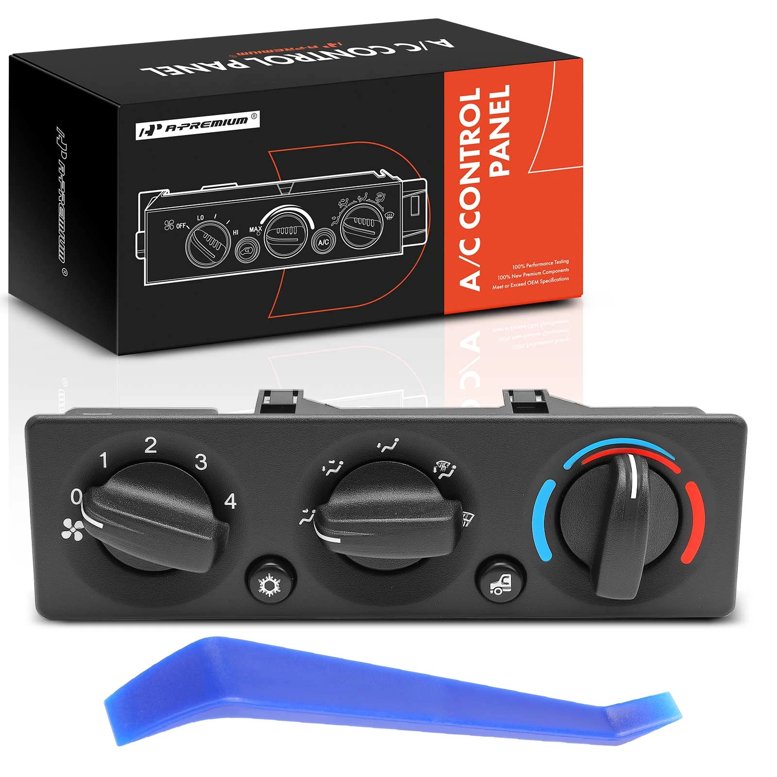 AC Climate Control Module Panel