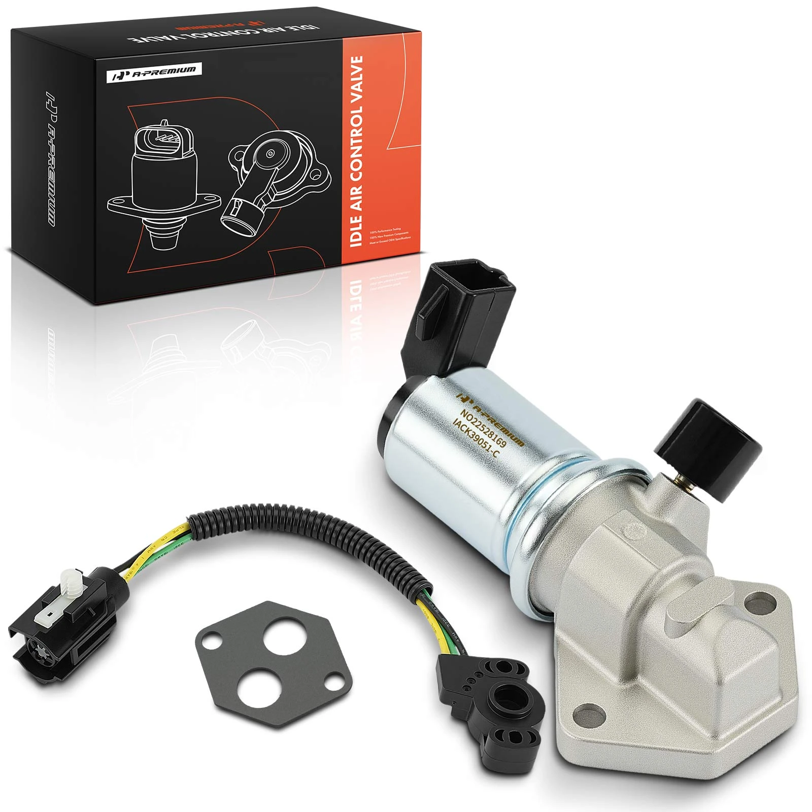 2 Pcs Idle Air Control Valve & Throttle Position Sensor Set