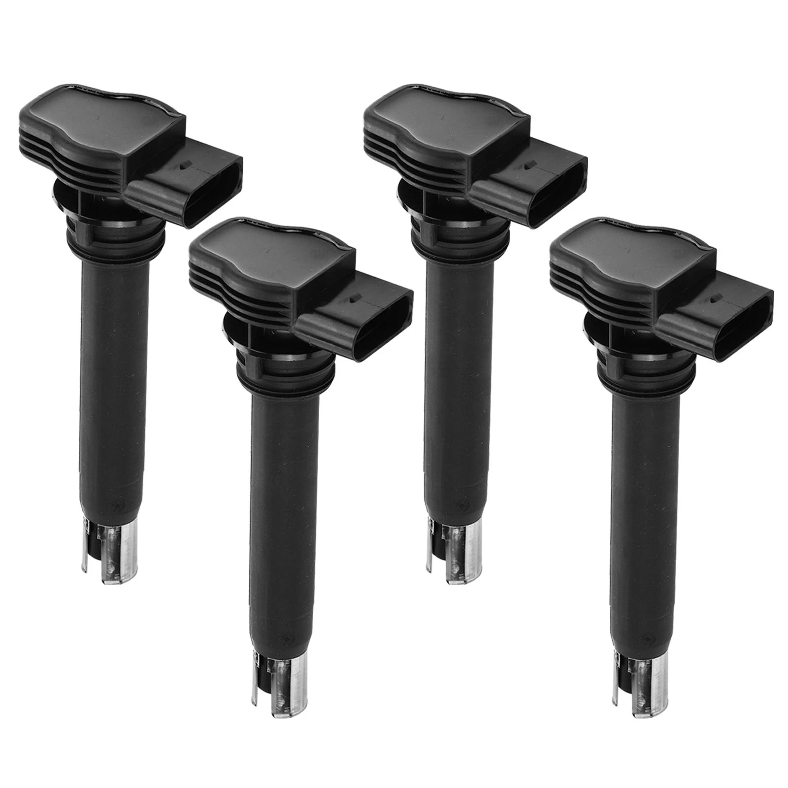 2010-2014 Audi A5 A Set of 4-Pc Ignition Coil 4-Blade Terminal Oval A-Premium APIC0497