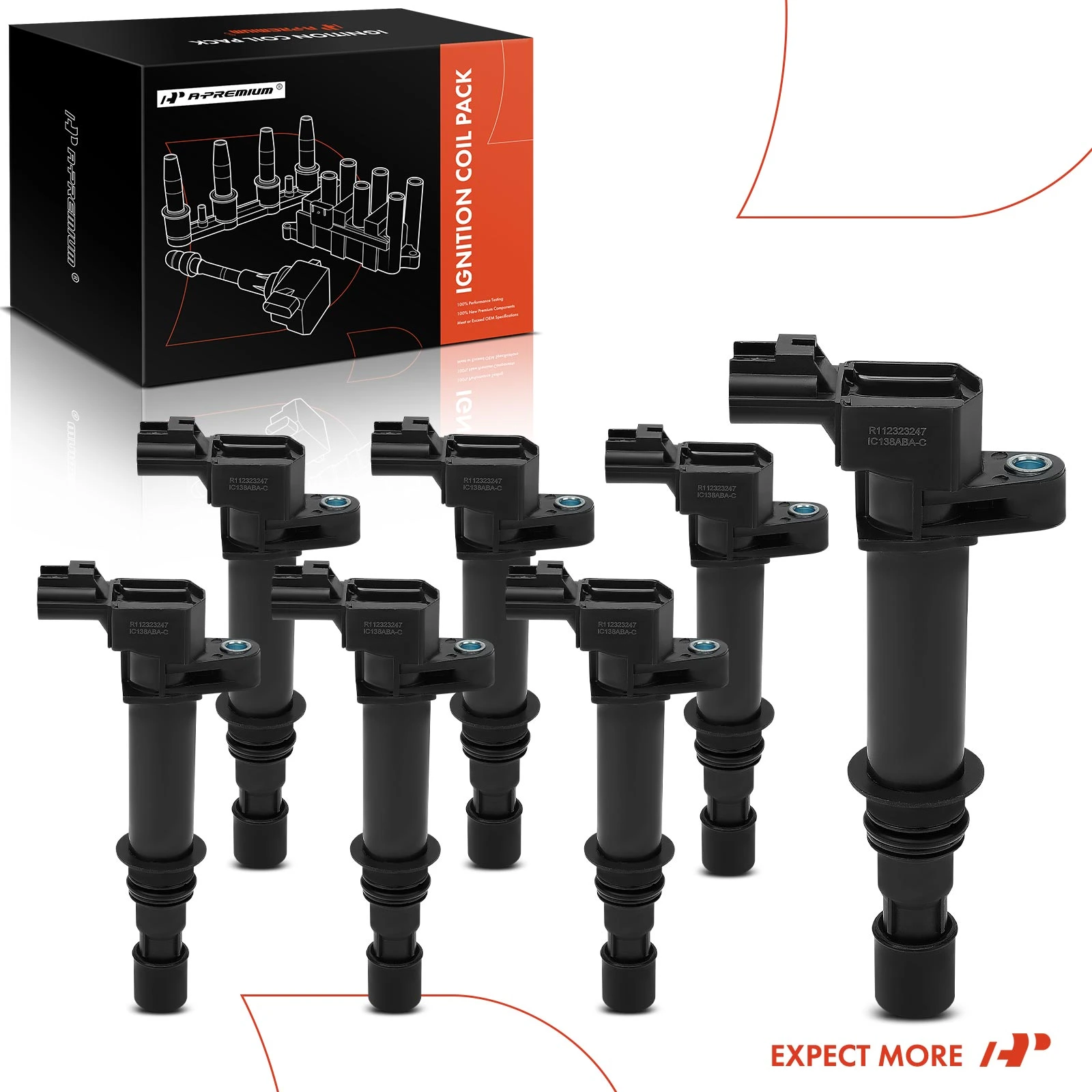 8X OEM UF270 Ignition Coils + Spark Plugs For Dodge Dakota Durango RAM1500 4.7L - Foto 9