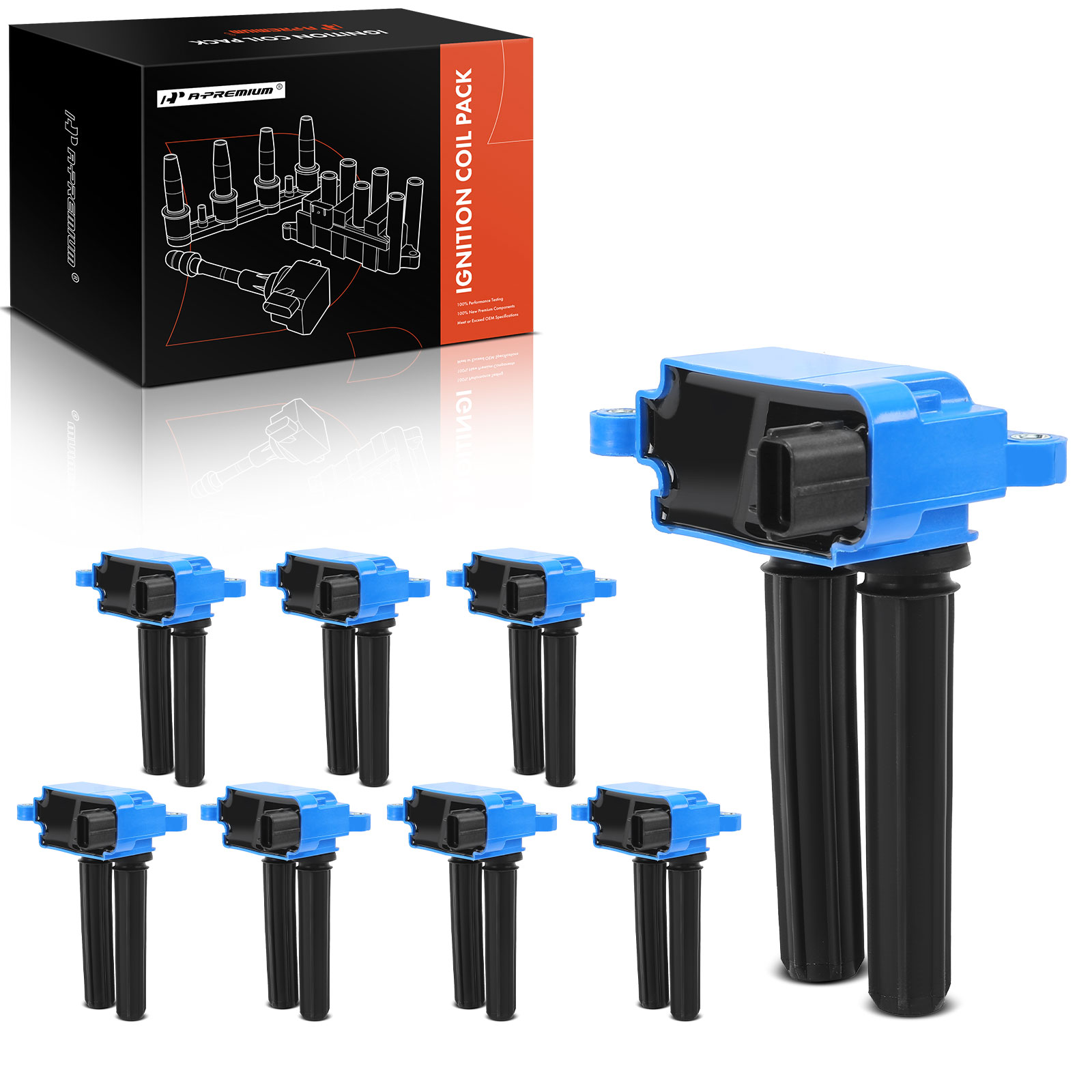 8 Pcs Ignition Coils