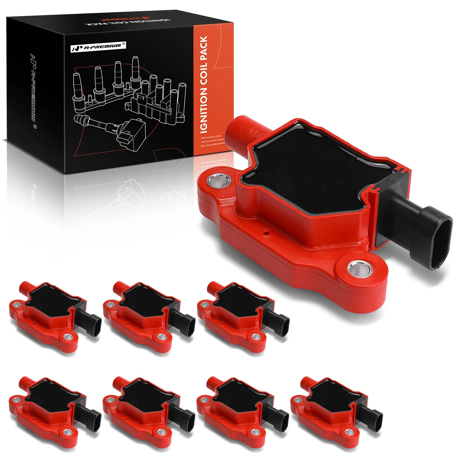 8 Pcs Ignition Coils