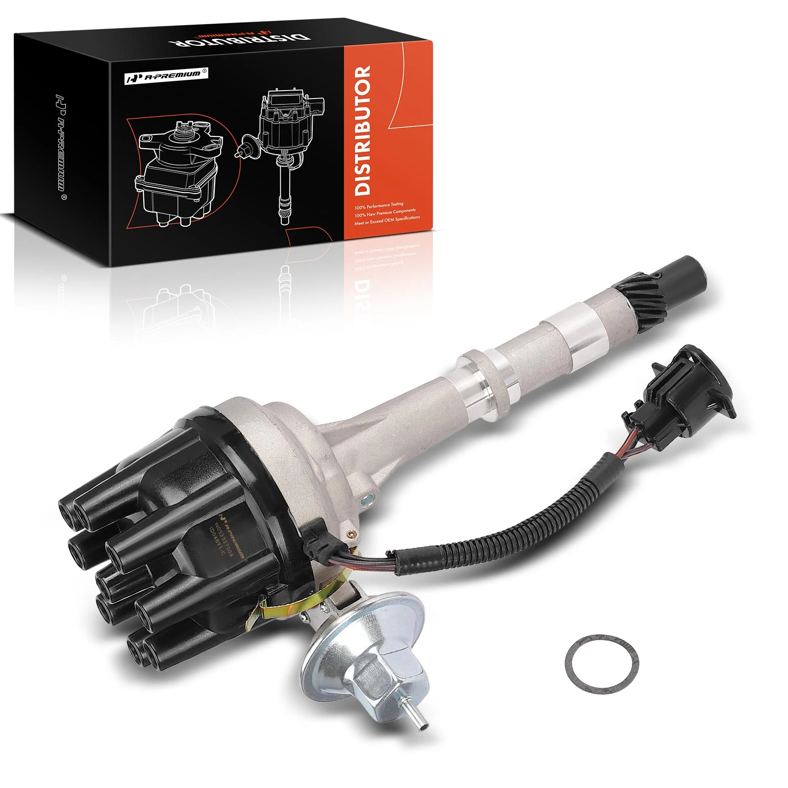 Ignition Distributor with Cap & Rotor