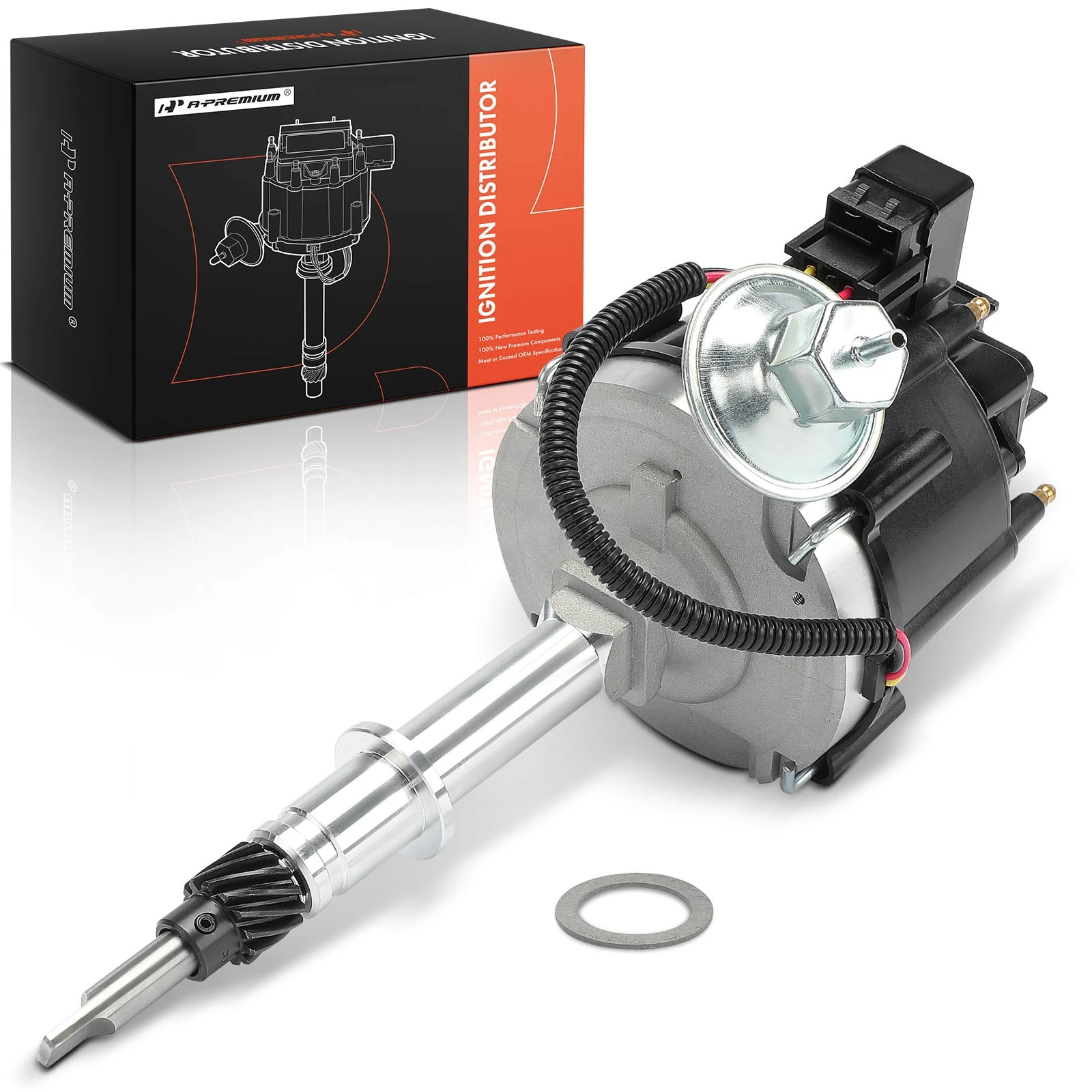 Ignition Distributor with Cap & Rotor