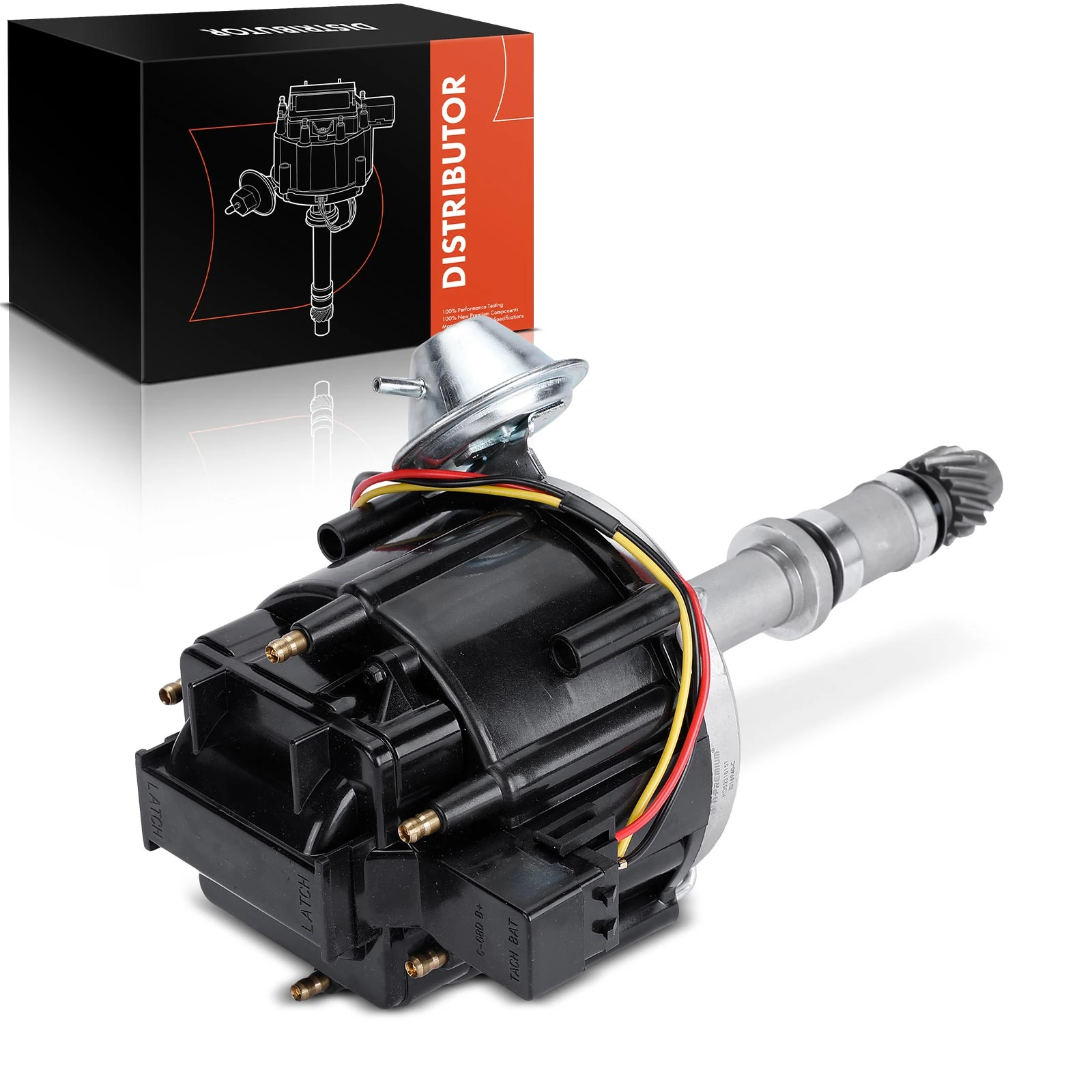 Ignition Distributor with Cap & Rotor